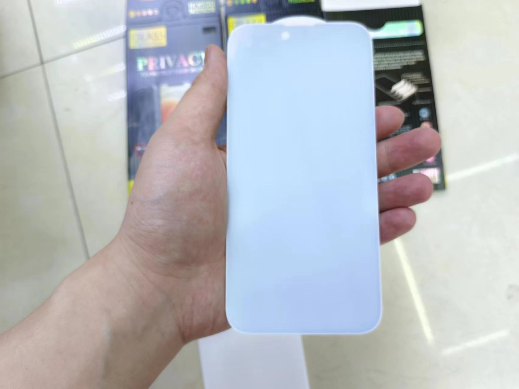 45° anti-peeping tempered mobile phone film Specification image