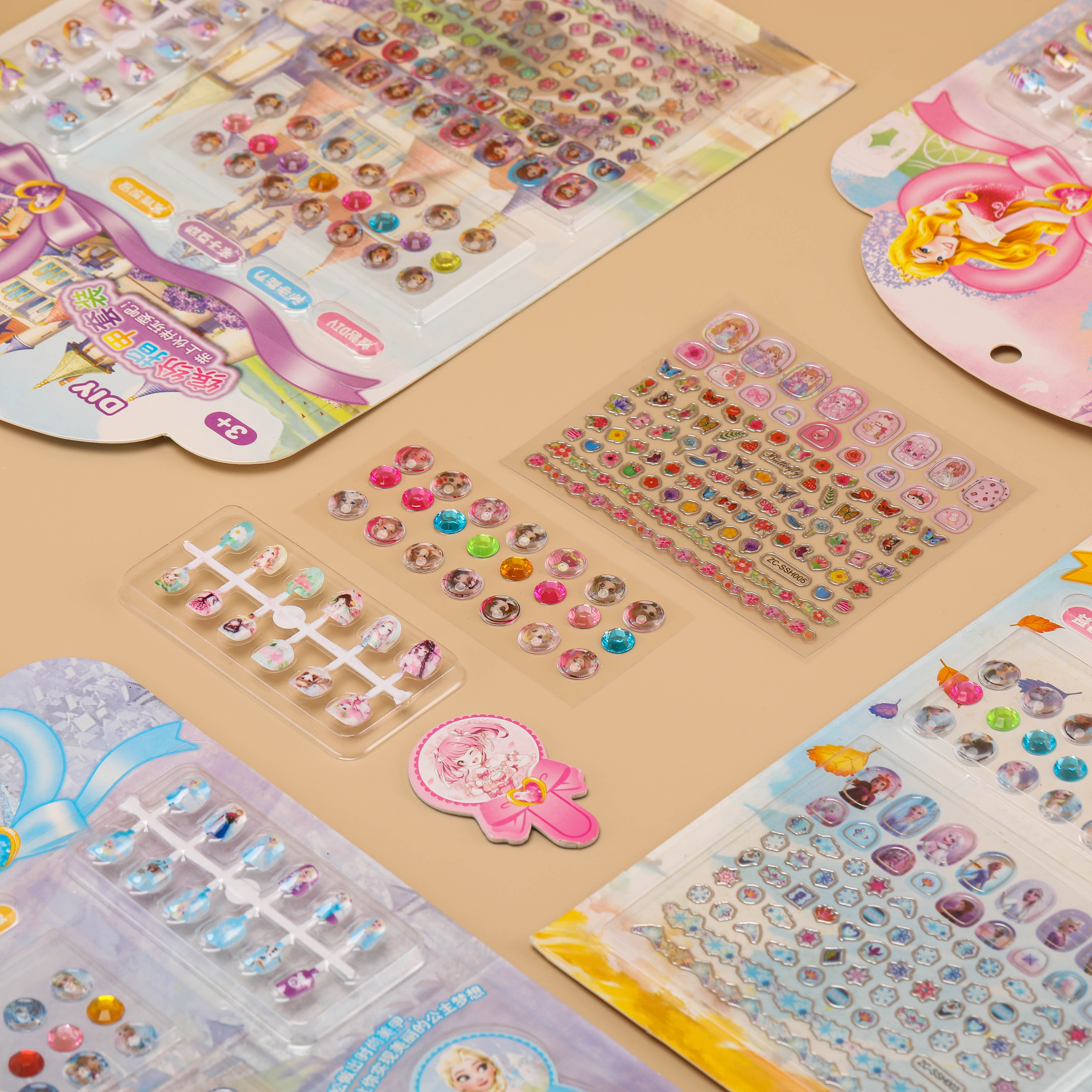 ZC-SSH Nail Sticker set details Picture