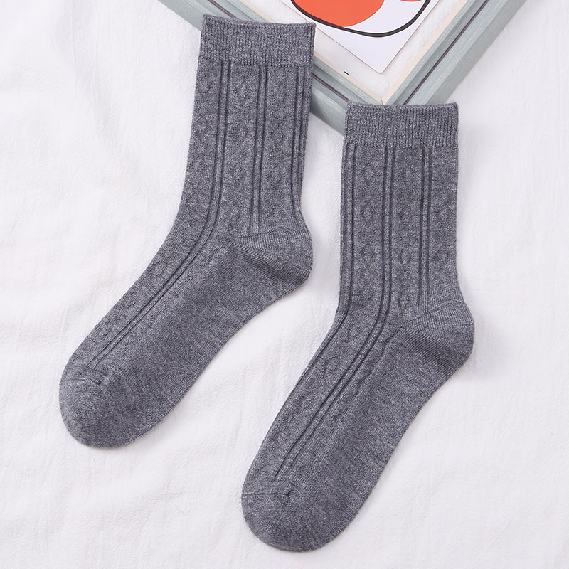 中筒袜/双针女袜/喜朗登细节图