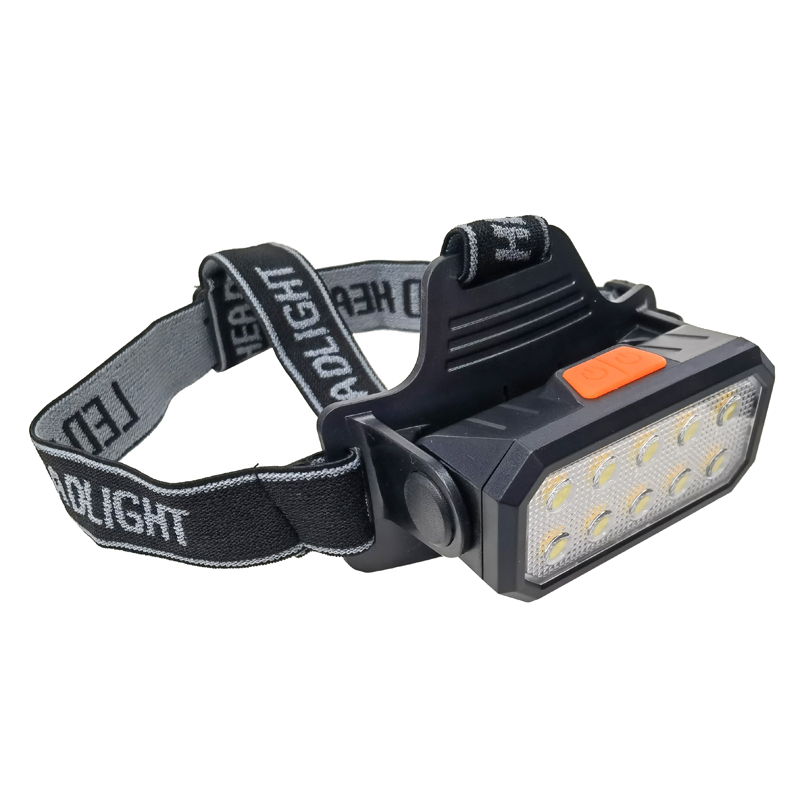 5110 Headlights (USB) Plastic USB charging headlights Cycling headlights Outdoor camping lights Mining lights Maintenance headlights camping lights Fishing lights