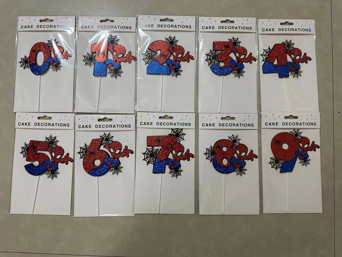 数字蛋糕/插件蛋糕/插旗蛋糕/插排纸质/商品拉旗/生日狂欢/闪粉亚克力/插件数字产品图