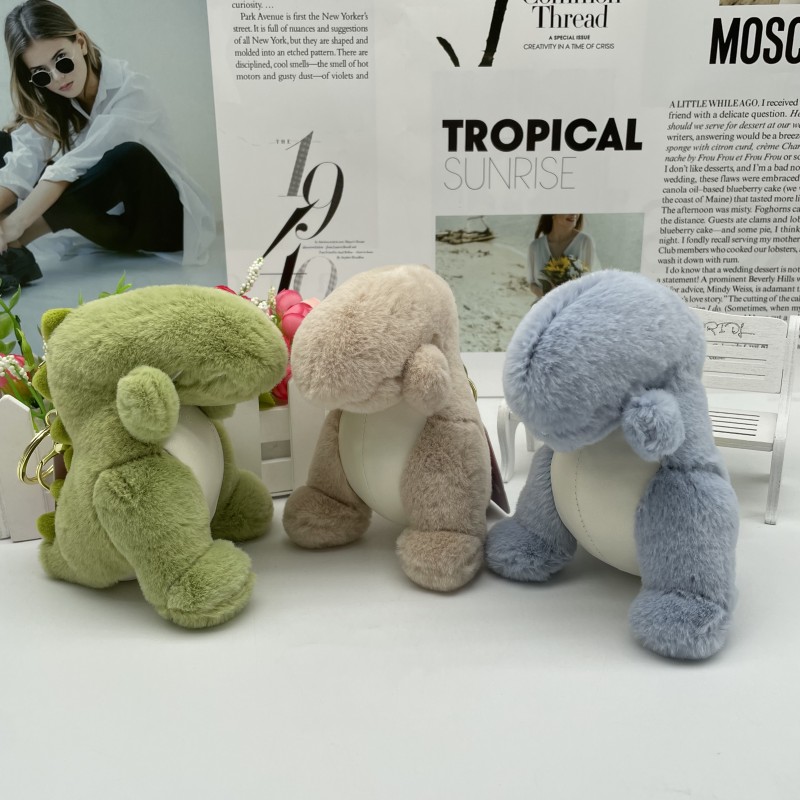 New fragrance creative bad bad dragon plush doll key chain children's bag hanging decoration lovers backpack hanging decoration supply