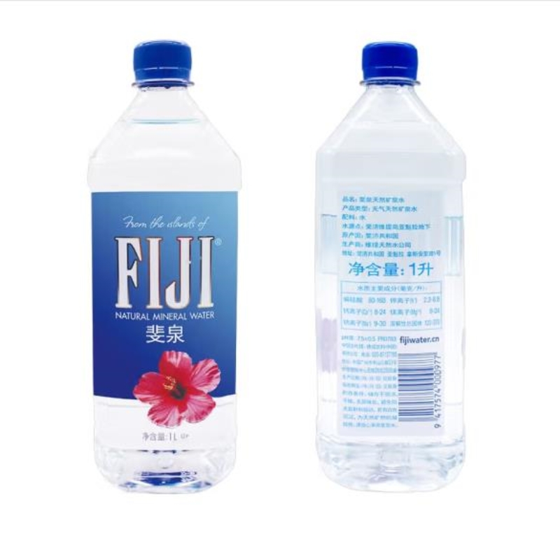 天然矿泉水1整箱12瓶大瓶1000ml瓶装饮用水 1L*12瓶整箱斐济进口天然矿泉水