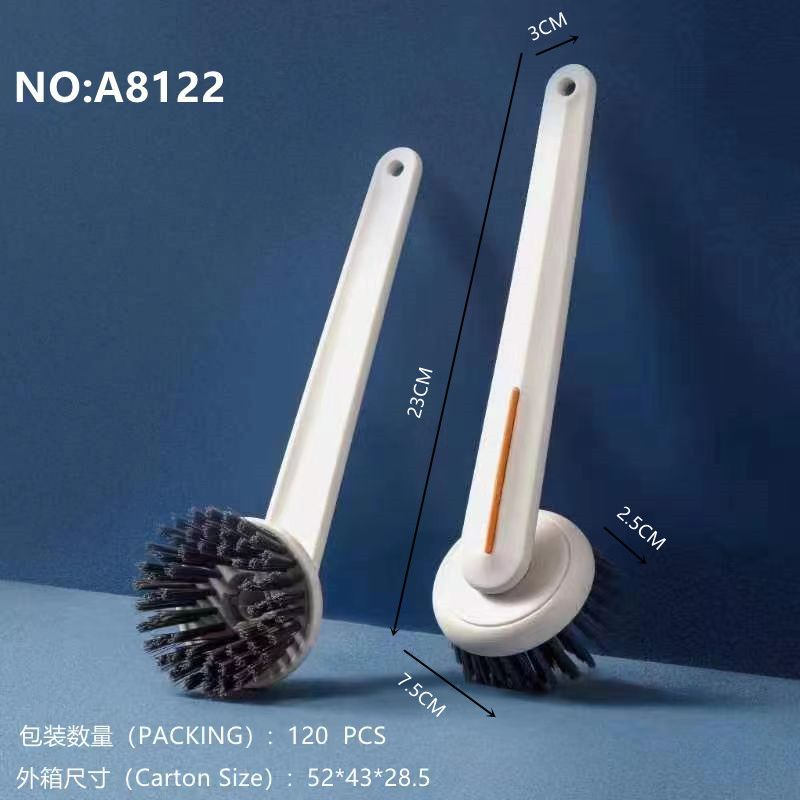 Household plastic products pot brush Kitchen decontamination pot wash brush Cleaning brush can replace the brush head pot wash dish wash brush 0824