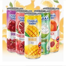 芭提娅（CHABAA）果汁饮料 泰国进口瓶装230ml 恰芭果粒嚼多味选芒果橙汁芒果 橙汁石榴 葡萄 230ml