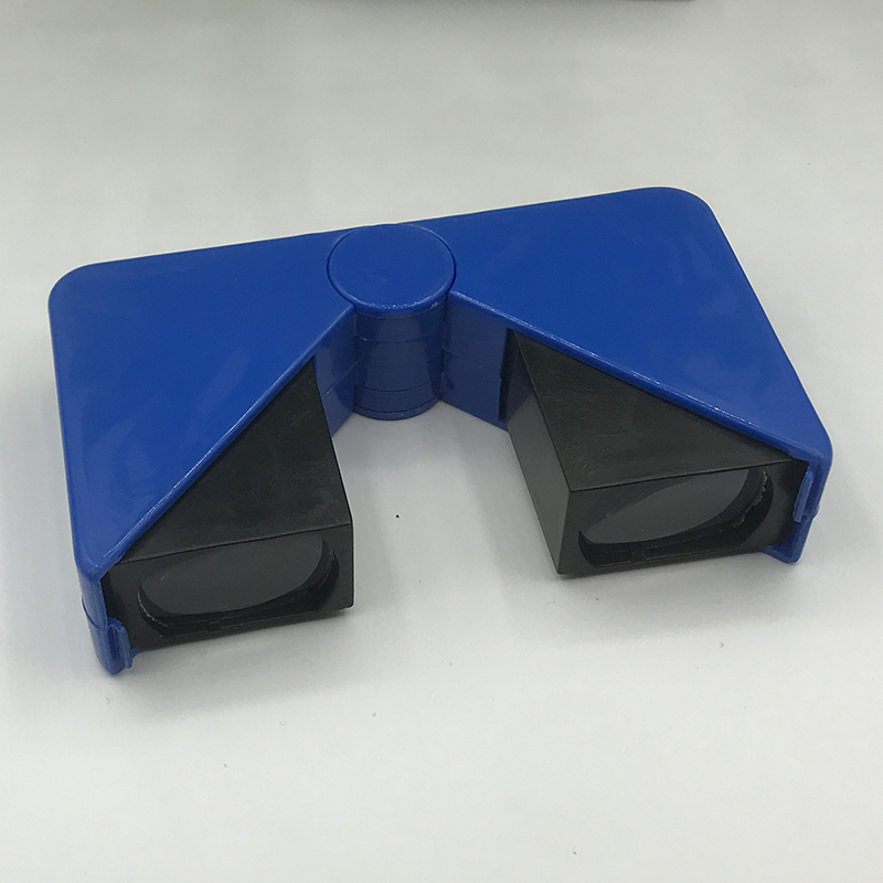 Yiwu Jinghui Colored 325 Square Folding Portable Children's Toy ABS Acrylic Organic Glass Telescope Specification image