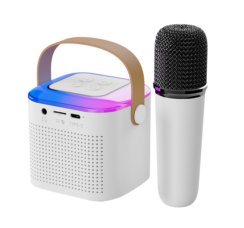 New microphone, Bluetooth speaker, Bluetooth speaker, mini karaoke microphone and speaker set, wireless karaoke set, home KTV microphone and speaker pic 17