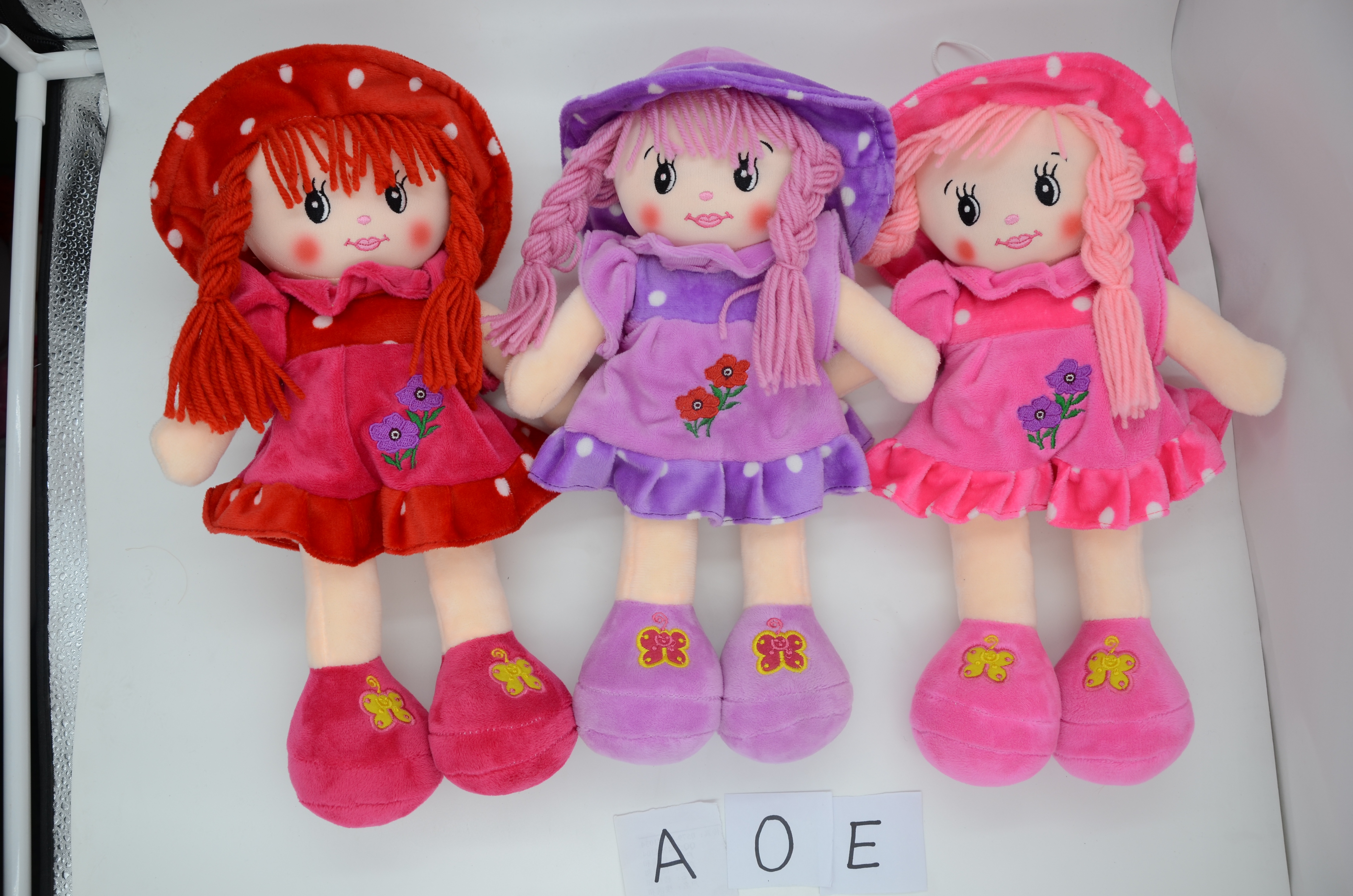 Factory direct sales of foreign trade dolls, super soft material sleeping plush toys, cute dolls, candy dolls details Picture