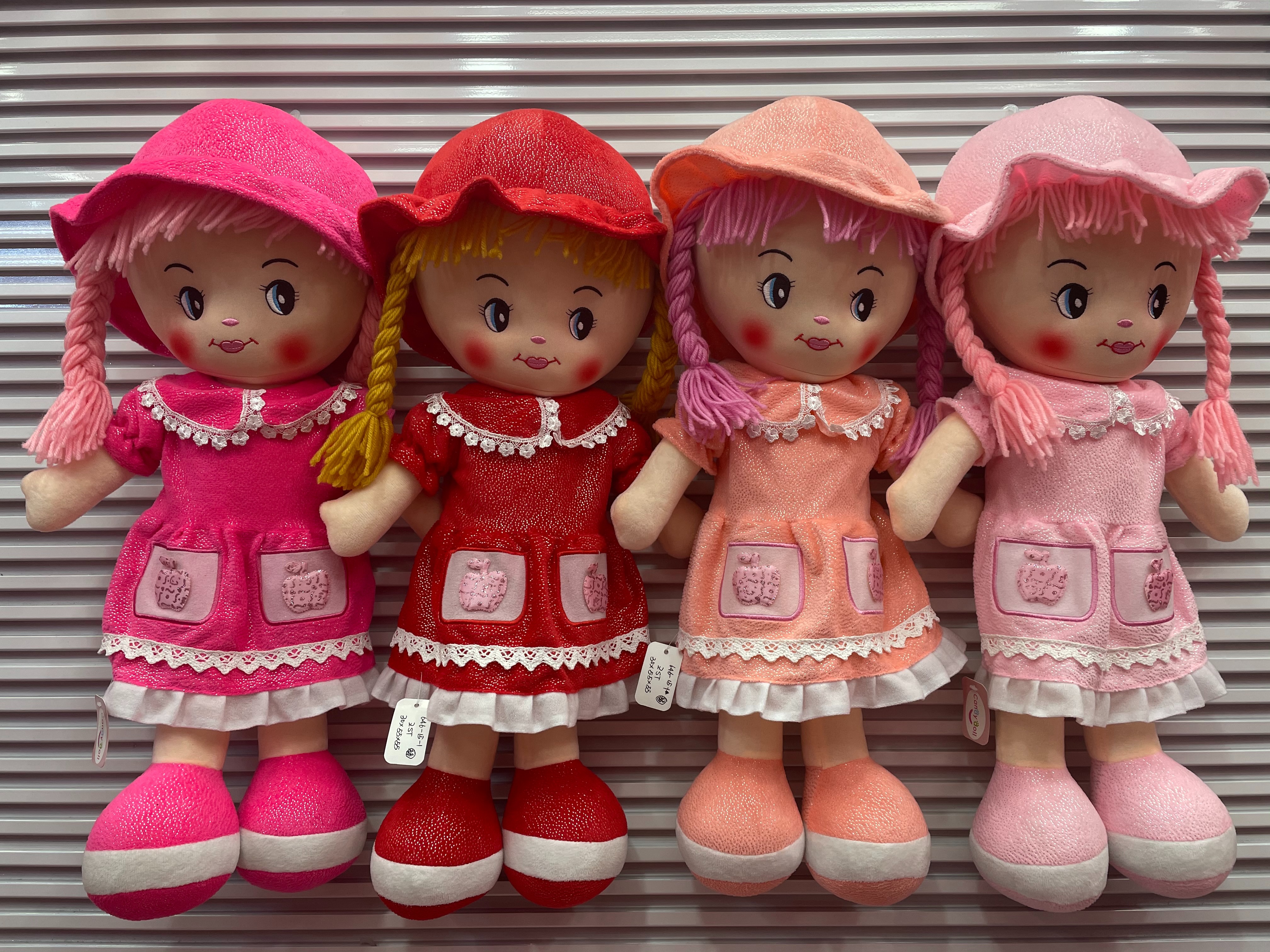 厂家直销外贸娃娃超柔材质陪睡毛绒玩具可爱娃娃糖果娃娃candy doll