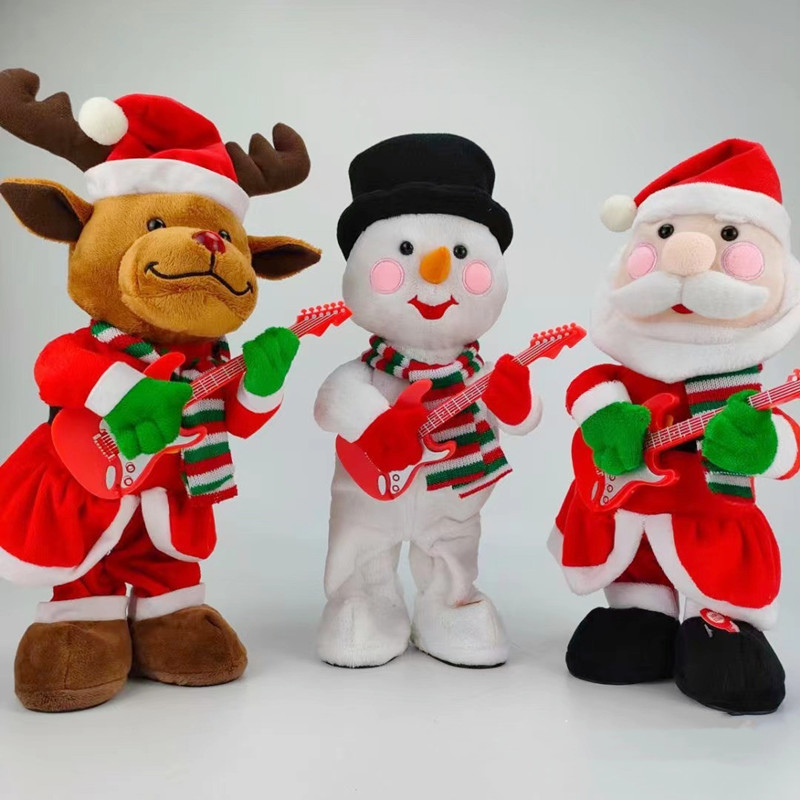 圣诞萨克斯奏唱麋鹿雪人伴舞活动：老人、唱歌、扭动详情1