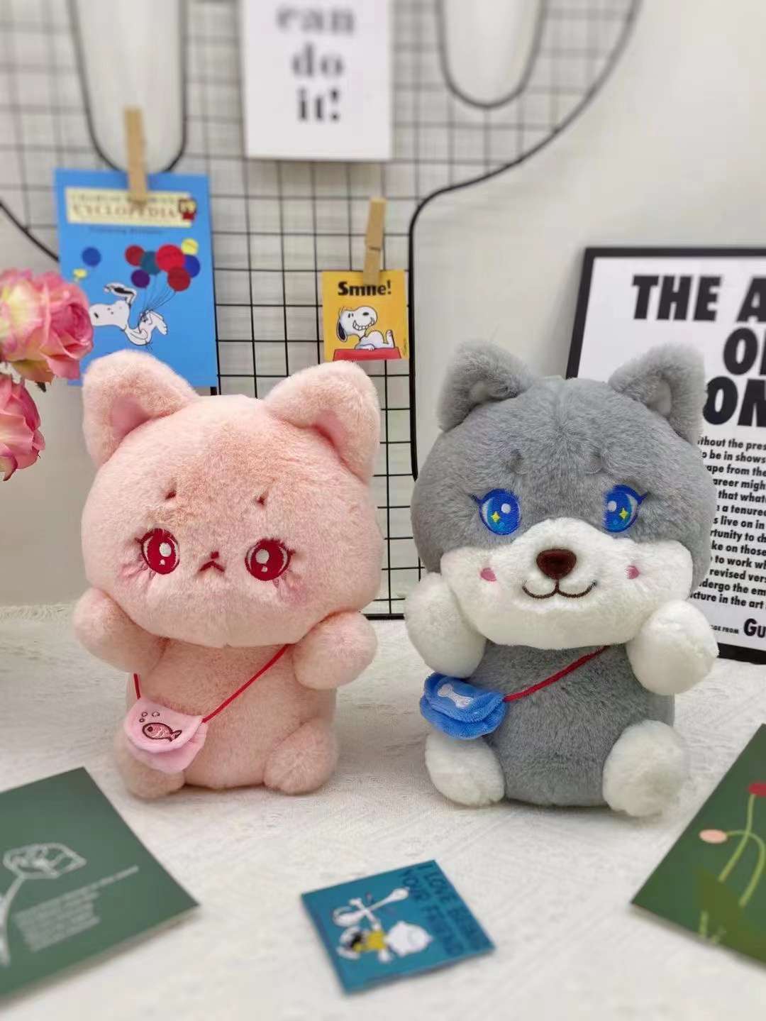 8-inch Xixi series plush toys, claw machine dolls wholesale, cute cartoon toys Specification image