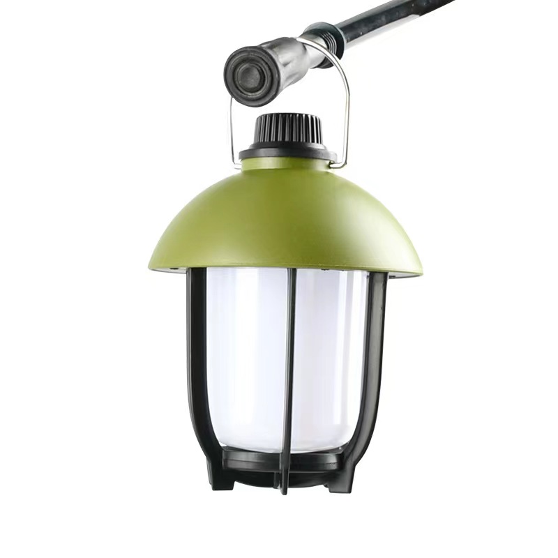 新款多功能LED松果灯旋钮无极调光氛围灯复古室内小夜灯绿色8002