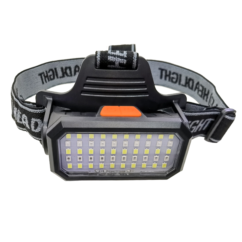 5125 Headlamp (USB) Plastic USB charging headlamp, cycling headlamp, Outdoor camping lamp, miner's lamp, repair headlamp, camping lamp, fishing lamp details Picture