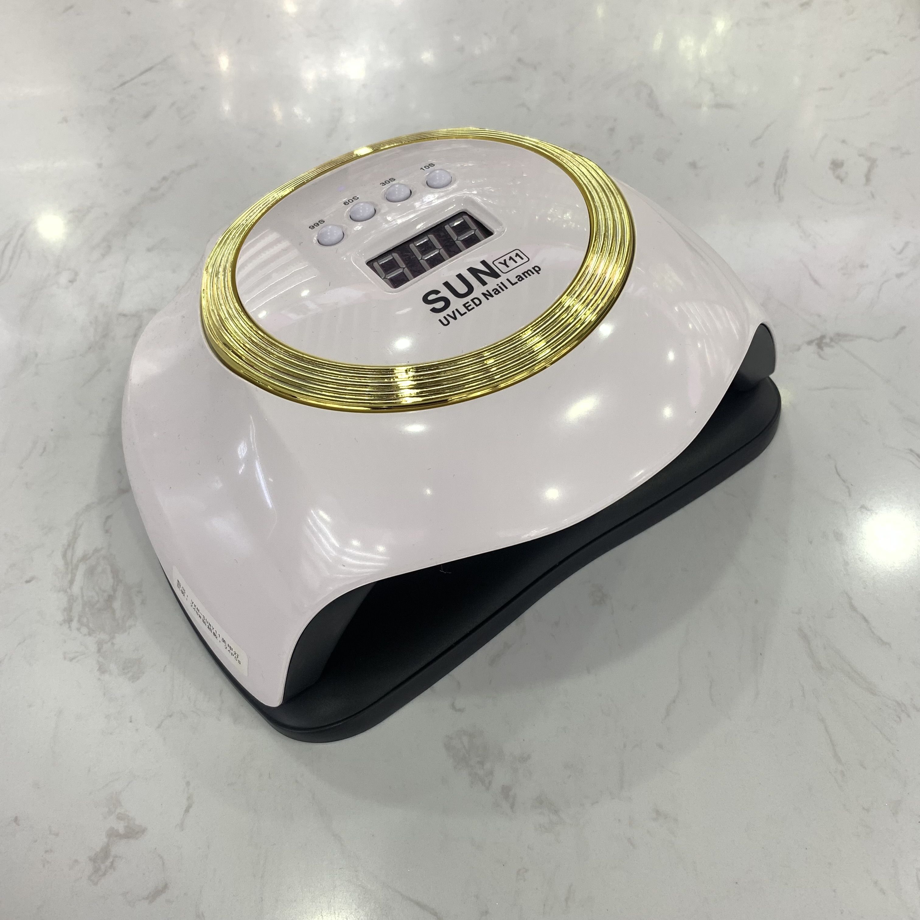 New cross-border Y11 nail lamp 248W high-power phototherapy machine four-speed timing intelligent induction LCD display two-hand baking lamp