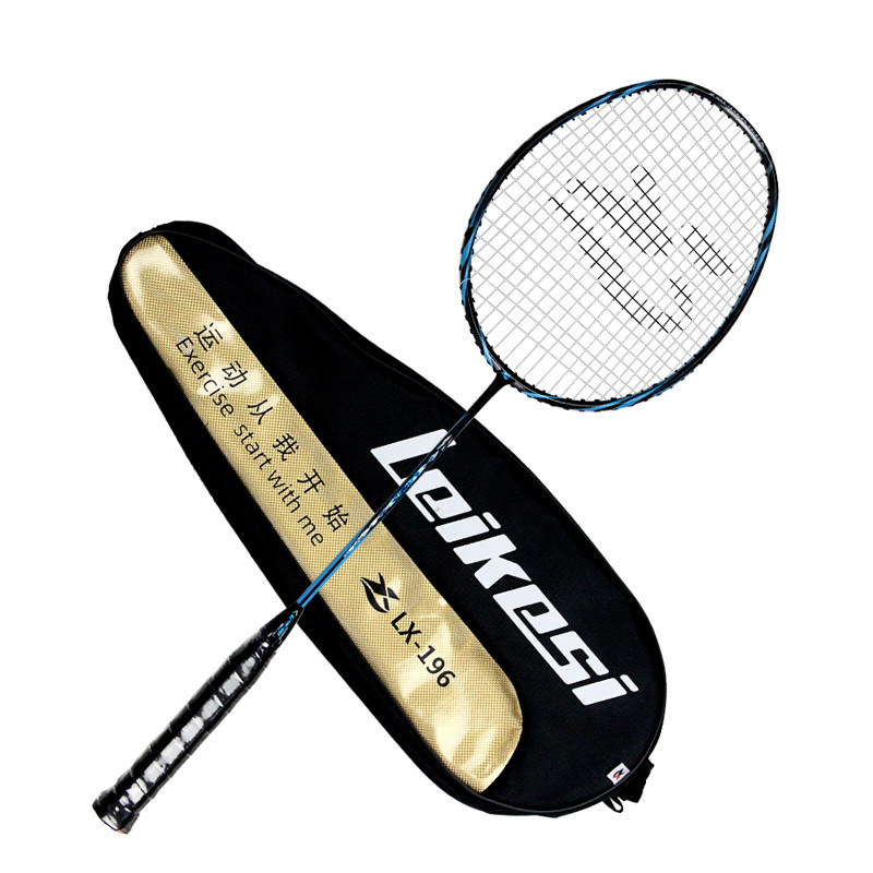 Professional Badminton Racket For All Ages Player Indoor Outdoor Trained Single Badminton Carbon Rackets