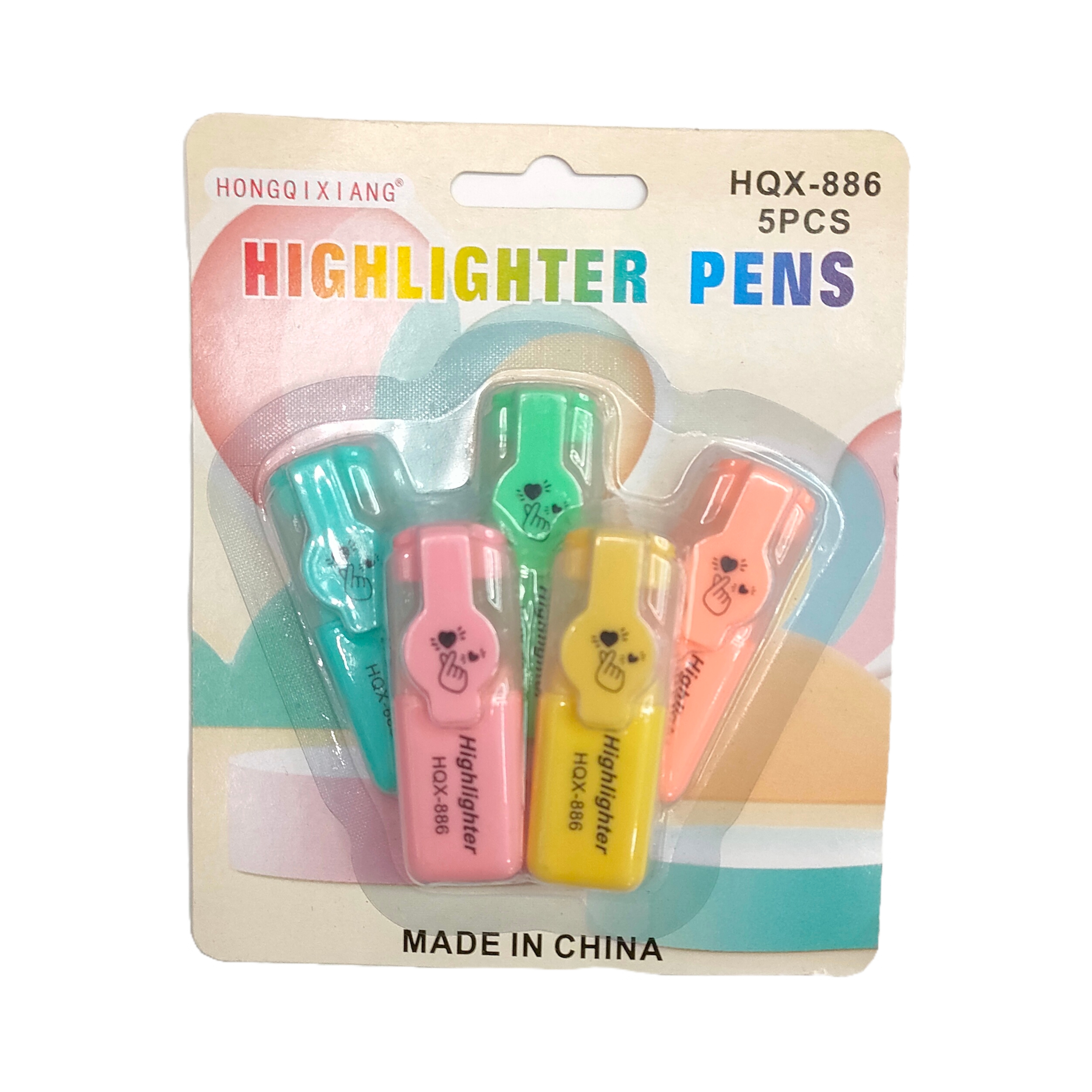 Colored highlighters for students to roughly underline key points, marking pens in normal colors, candy colors pic 2