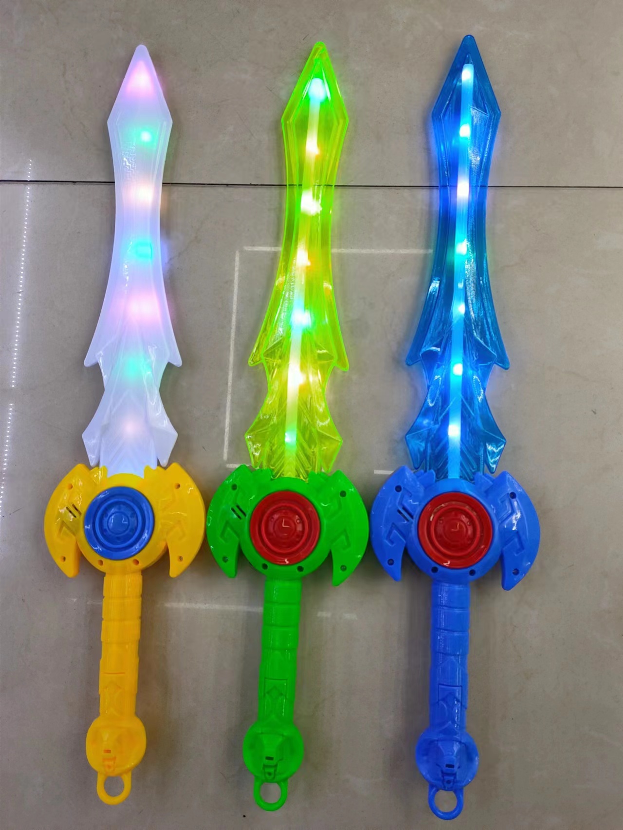 电动剑发光带音乐，内销外贸爆款图