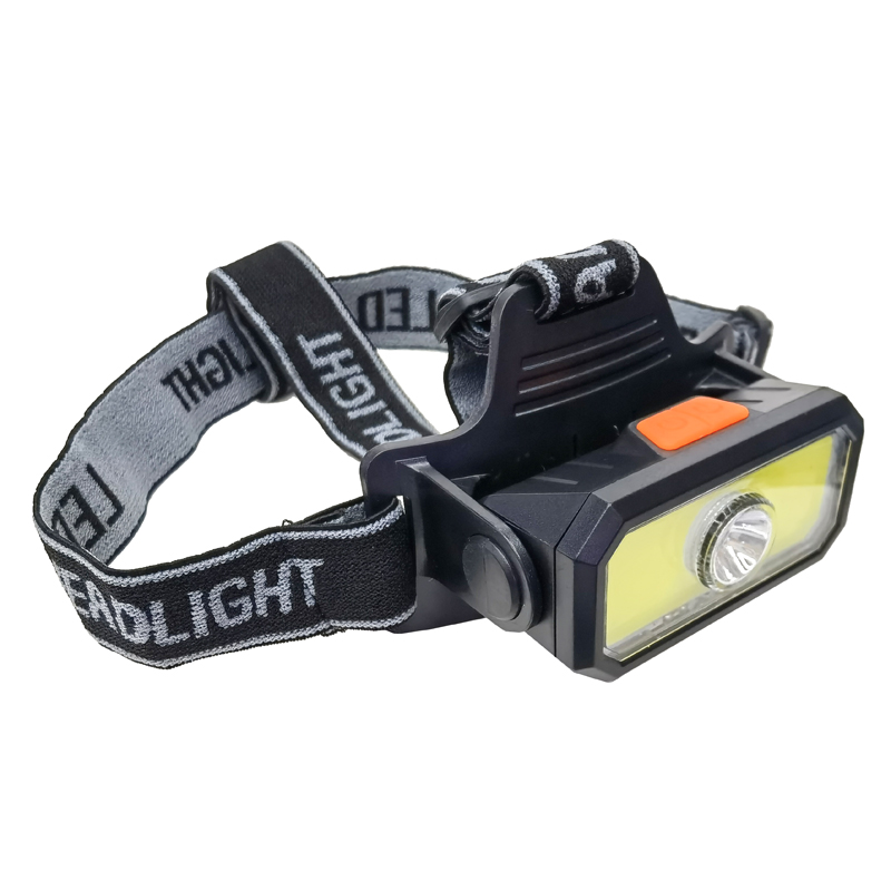 5102 Headlamp (USB) Plastic USB charging headlamp, cycling headlamp, outdoor camping lamp, miner's lamp, repair headlamp, camping lamp, fishing lamp Specification image