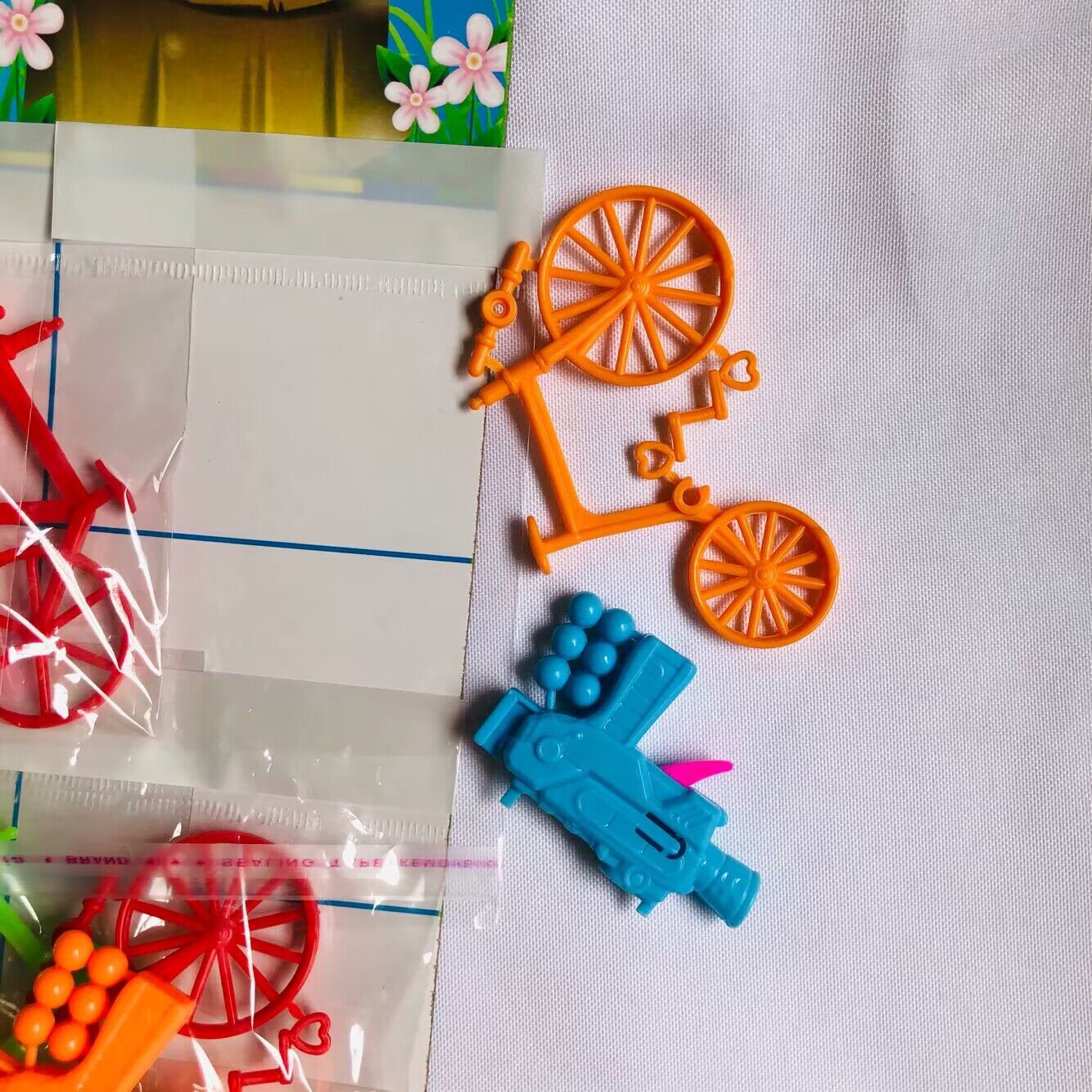 宏彦玩具儿童小豆自行车二合一玩具地摊幼儿园小学周边热卖详情图3