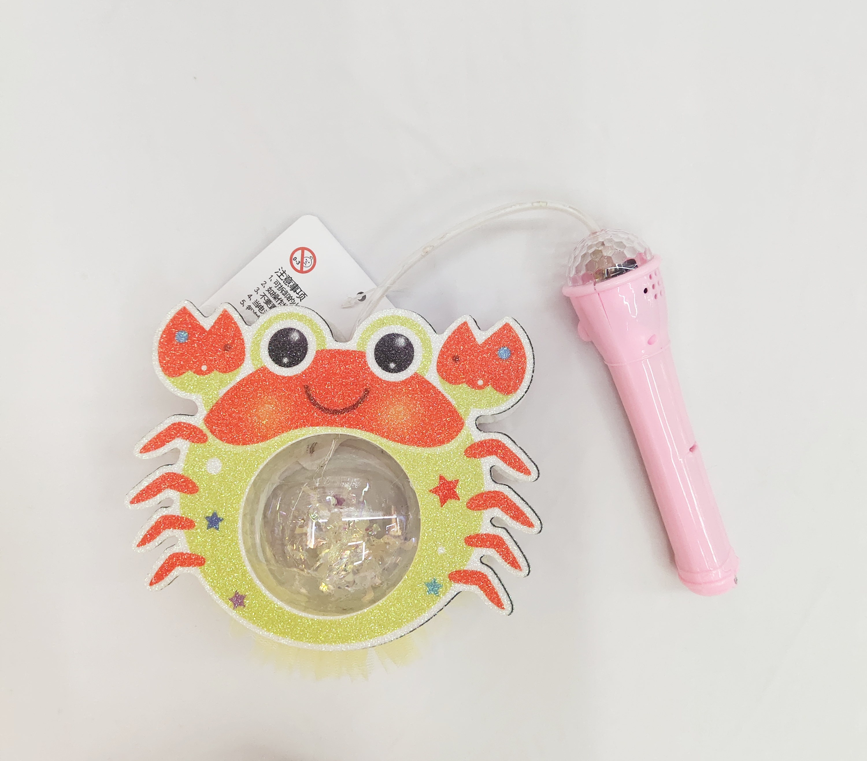 2023 New Year Portable Animal Lantern Butterfly Colorful Horse New Year's Day Spring Festival Cartoon Flash Children's Toys Specification drawing