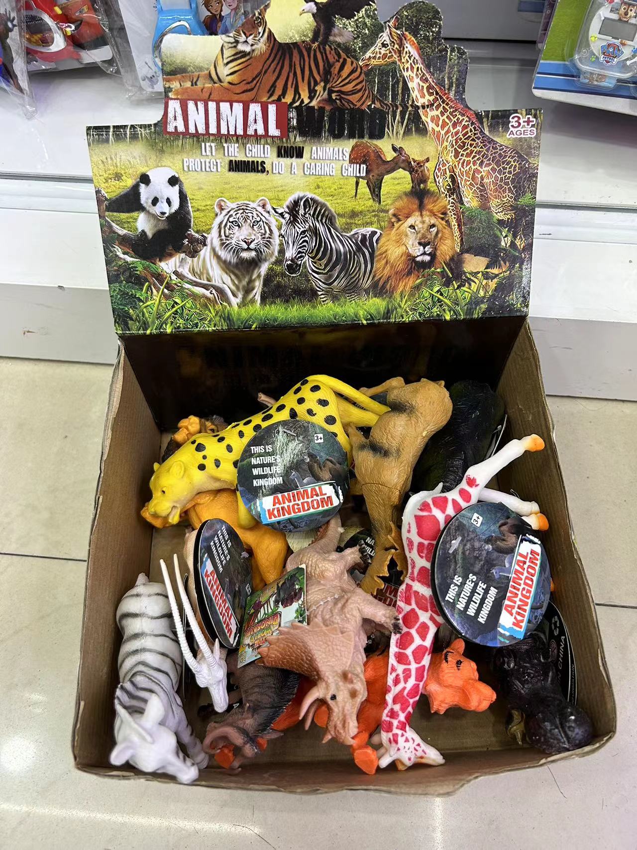 野生动物混装12PCS一盒图