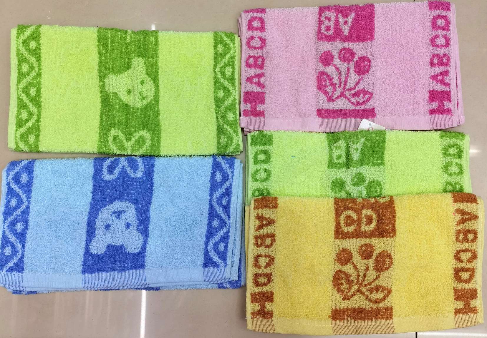 Measure Jacquard Return Gauze Cleaning Towel Soft And Absorbent Specification drawing