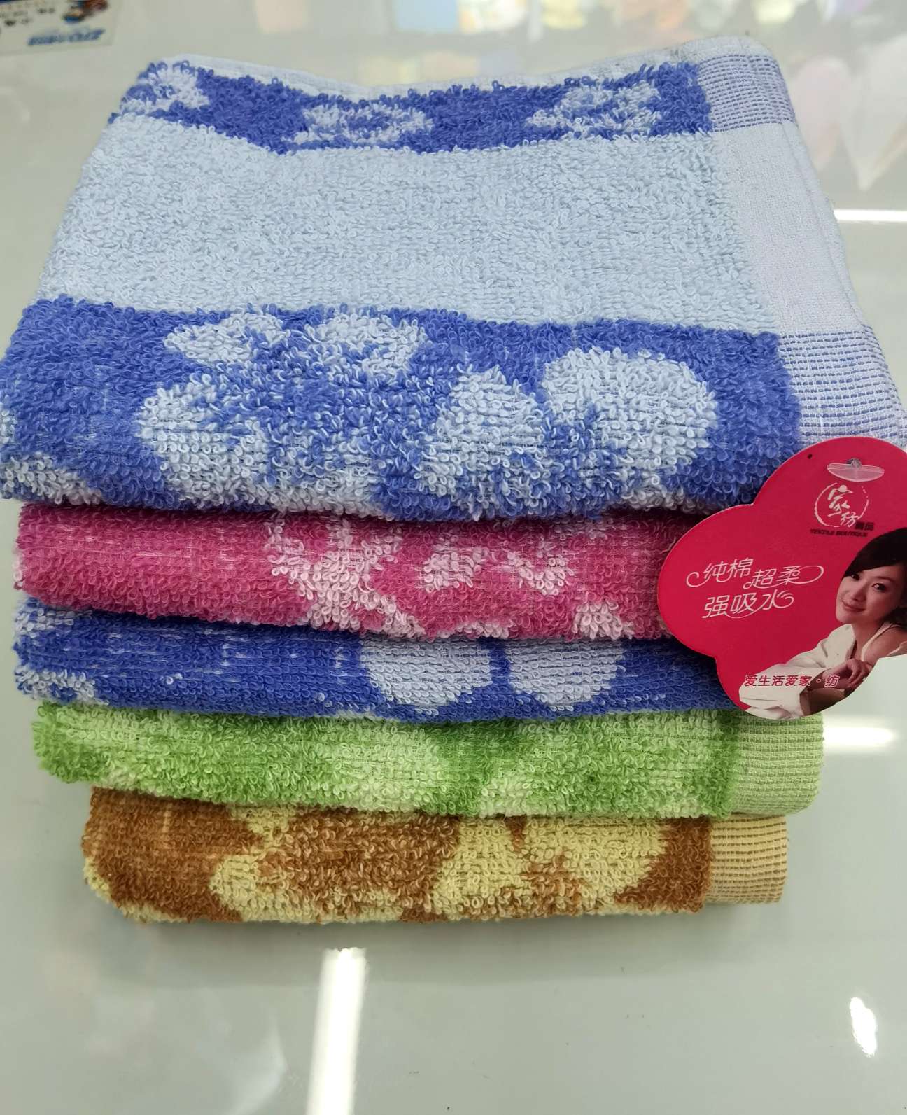 Measure Jacquard Return Gauze Cleaning Towel Soft And Absorbent