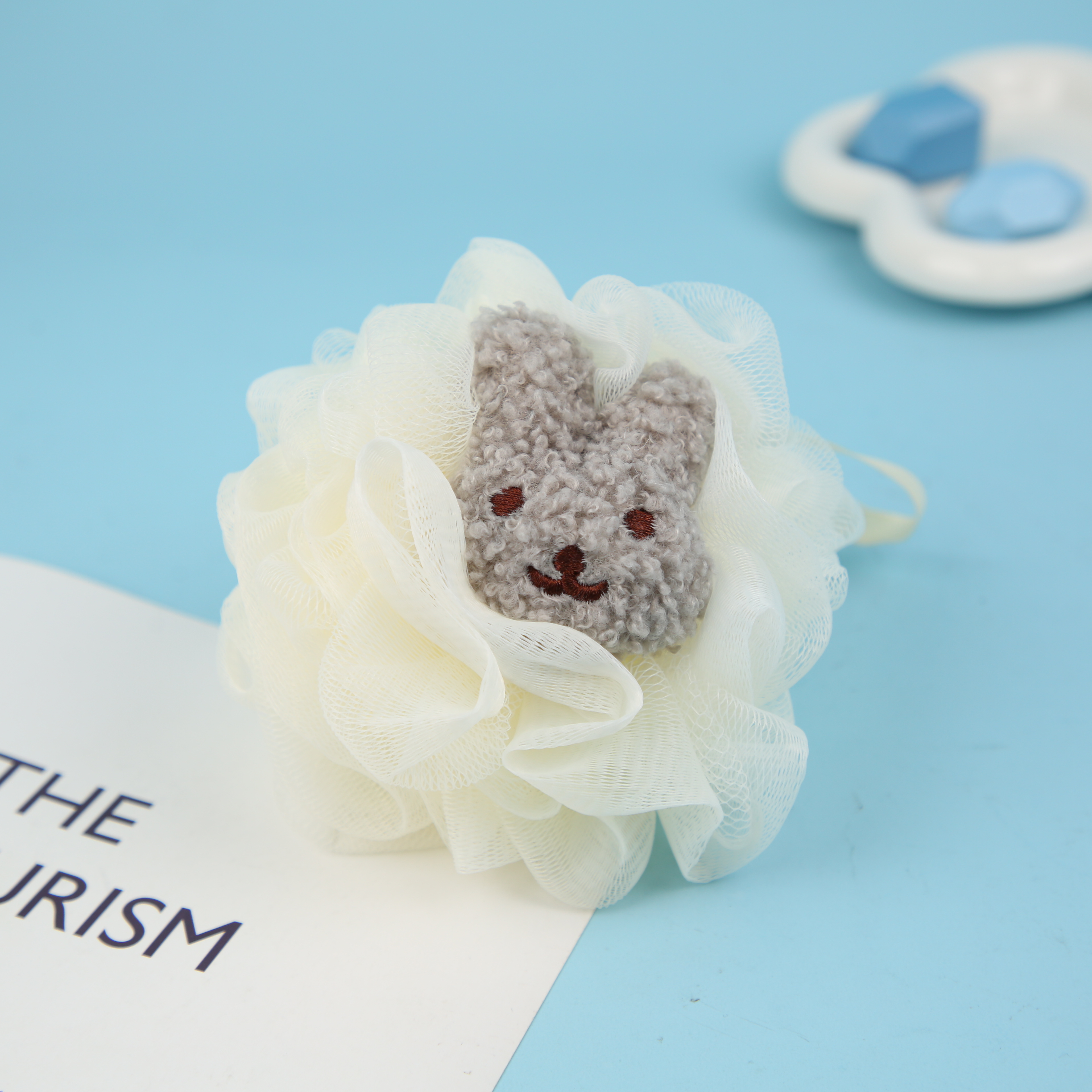 可爱卡通浴球洗浴产品/洗澡/卡通浴球/厂家直销/质量保证产品图