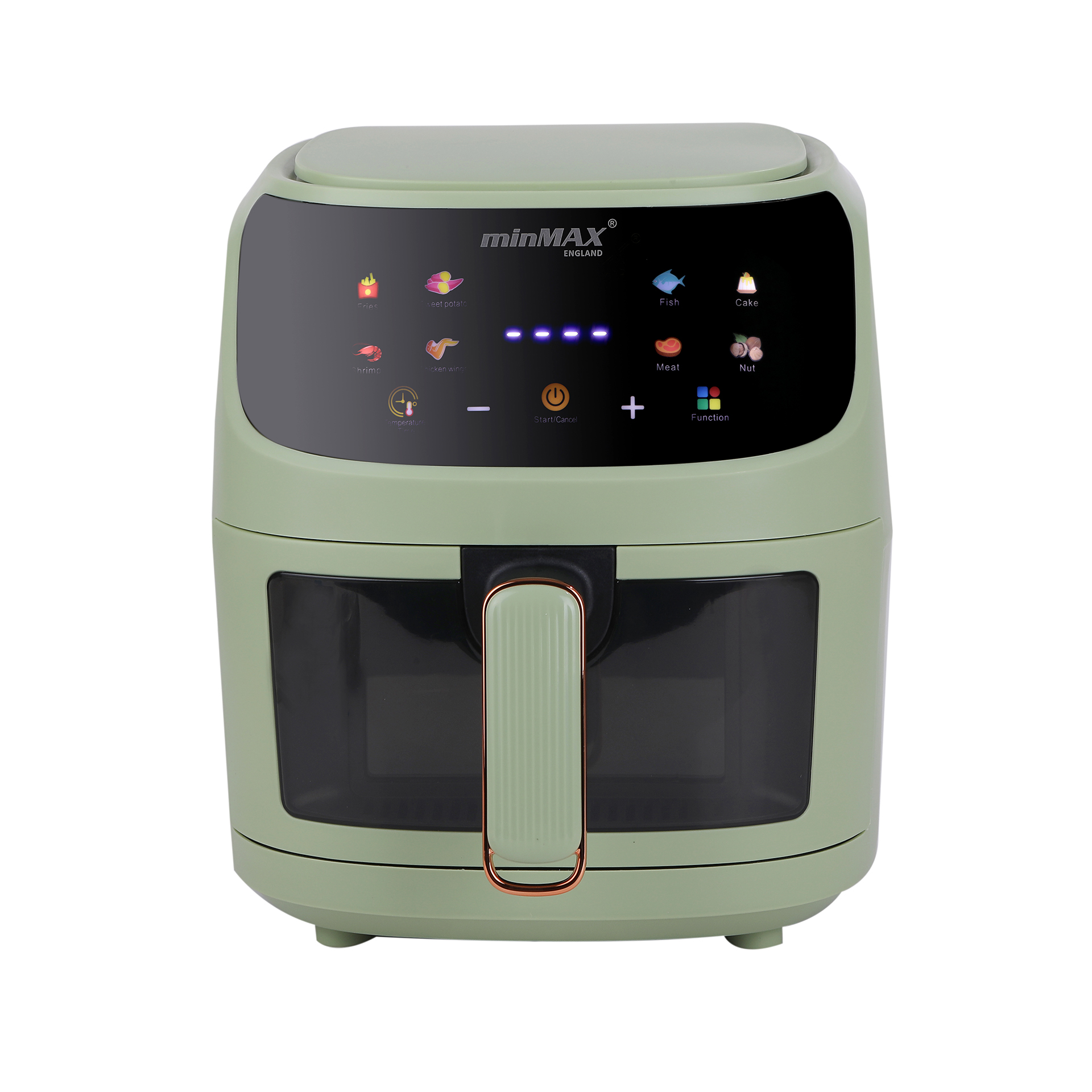 minMAX air freidora home pantalla táctil visual gran capacidad multifunción mecánica eléctrica freidora regalo al por mayor details Picture