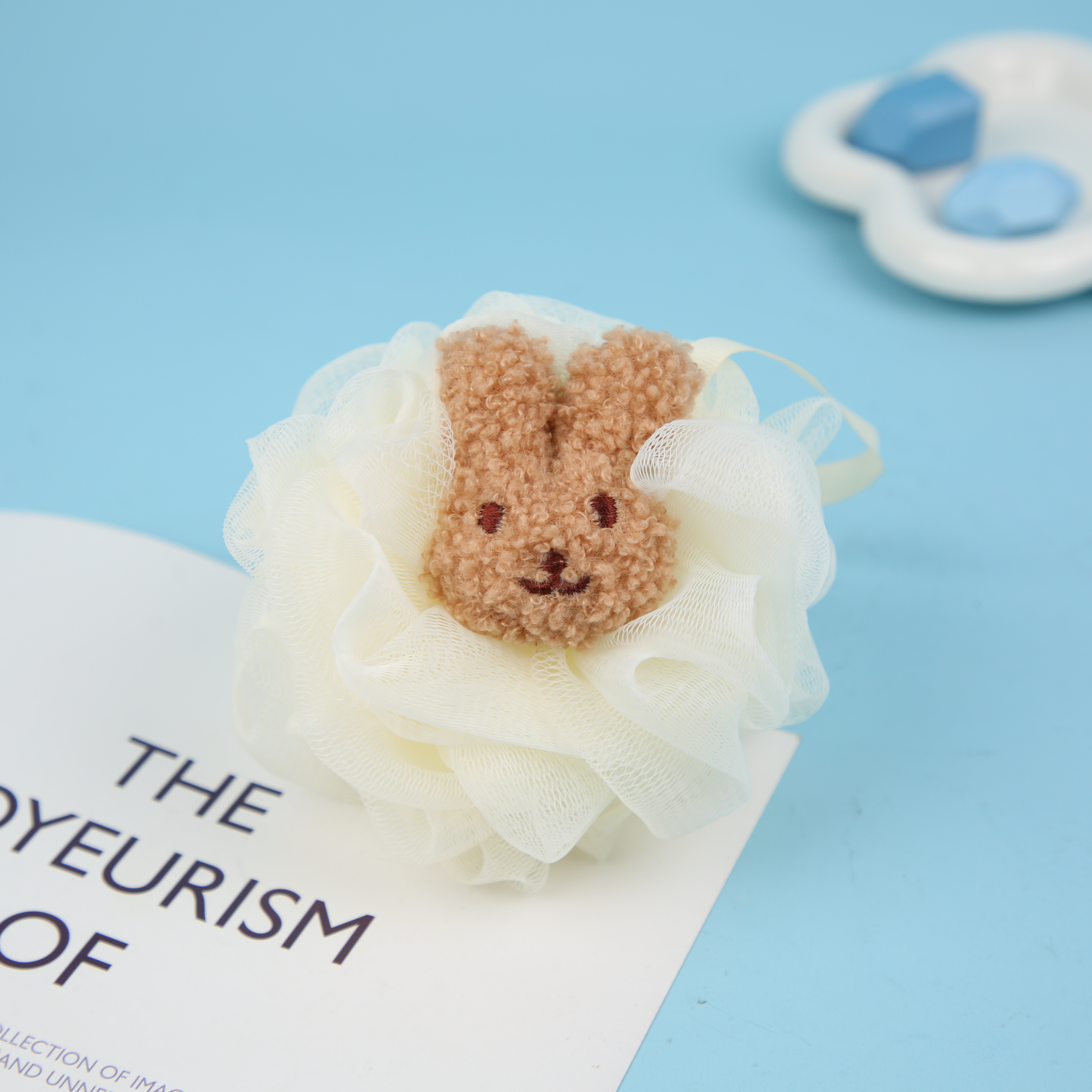 可爱卡通浴球洗浴产品/洗澡/卡通浴球/厂家直销/质量保证细节图