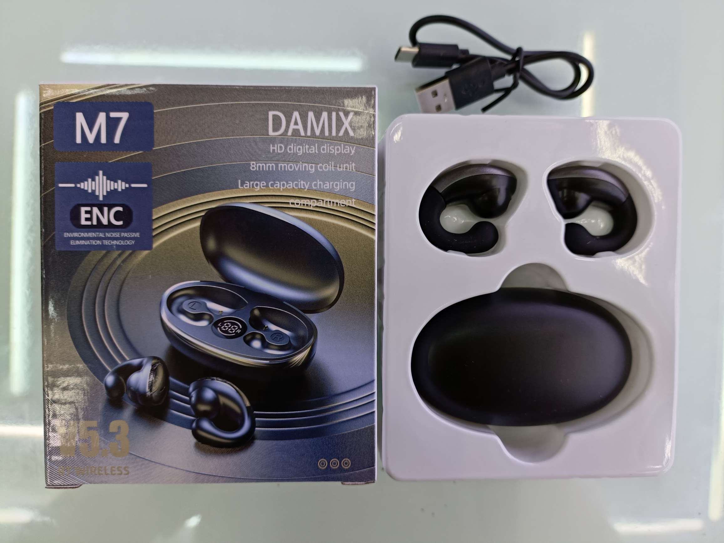 M7 Bluetooth earphones M8 Bluetooth earphones Clip earphones