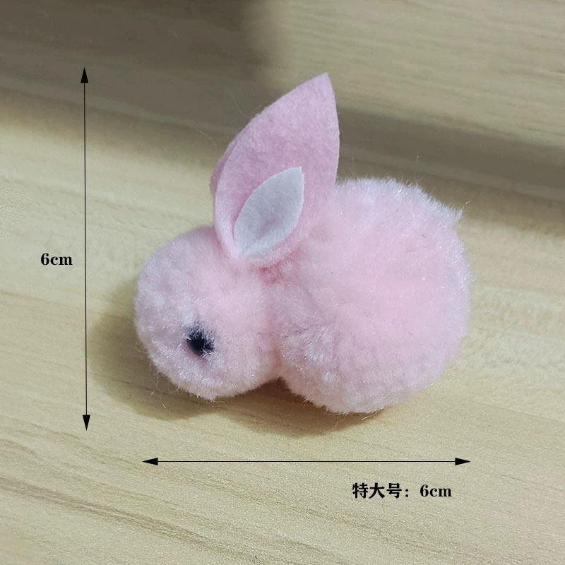 答案：韩版秋冬/卡通毛绒/小白兔/宝宝发夹/发箍头饰/围巾DIY/配件精选/兔子白底实物图