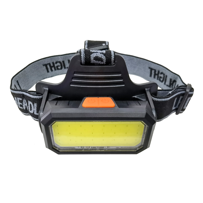 5120 lámpara principal (USB)) luz roja y blanca de plástico USB luz principal recargable luz principal de ciclismo luz de camping al aire libre lámpara de mina lámpara principal de mantenimiento luz de camping luz de pesca details Picture