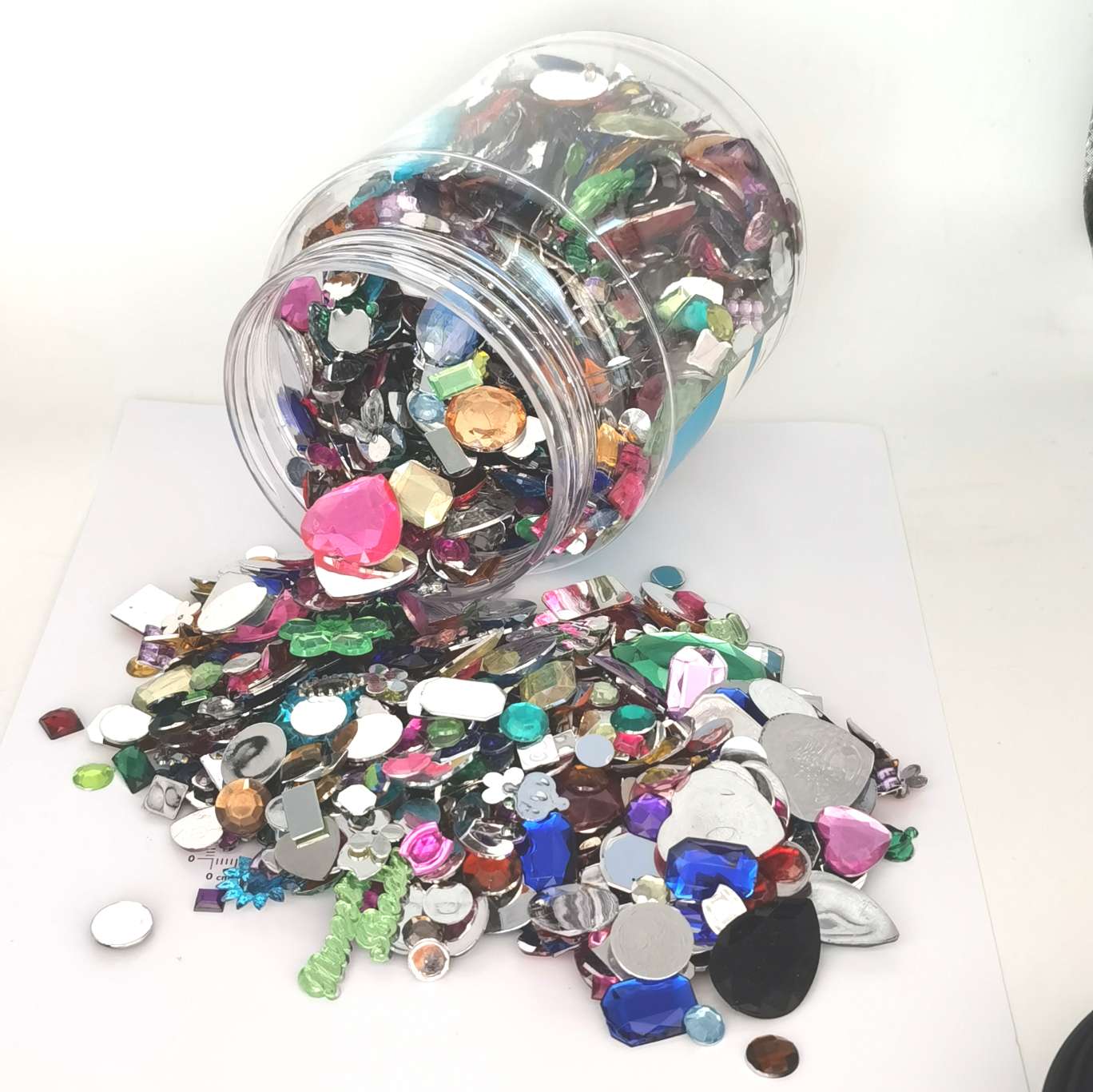 Acrylic diamond and gemstone stickers, Leguo Jiajia handmade supermarket accessories, hair clips, mobile phone stickers
