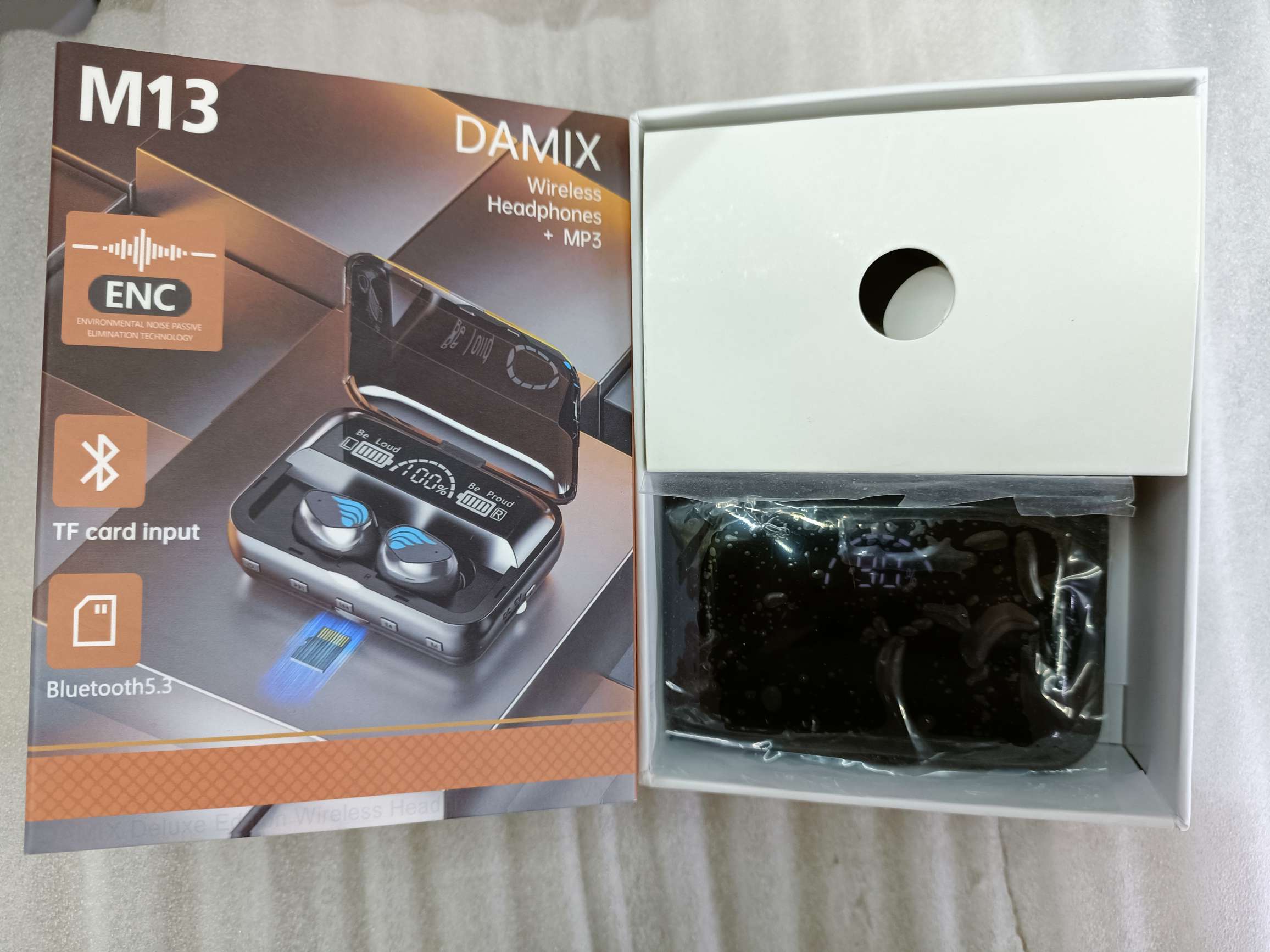 M13 Multi-function cabin with Bluetooth headsets with lights and MP3 features