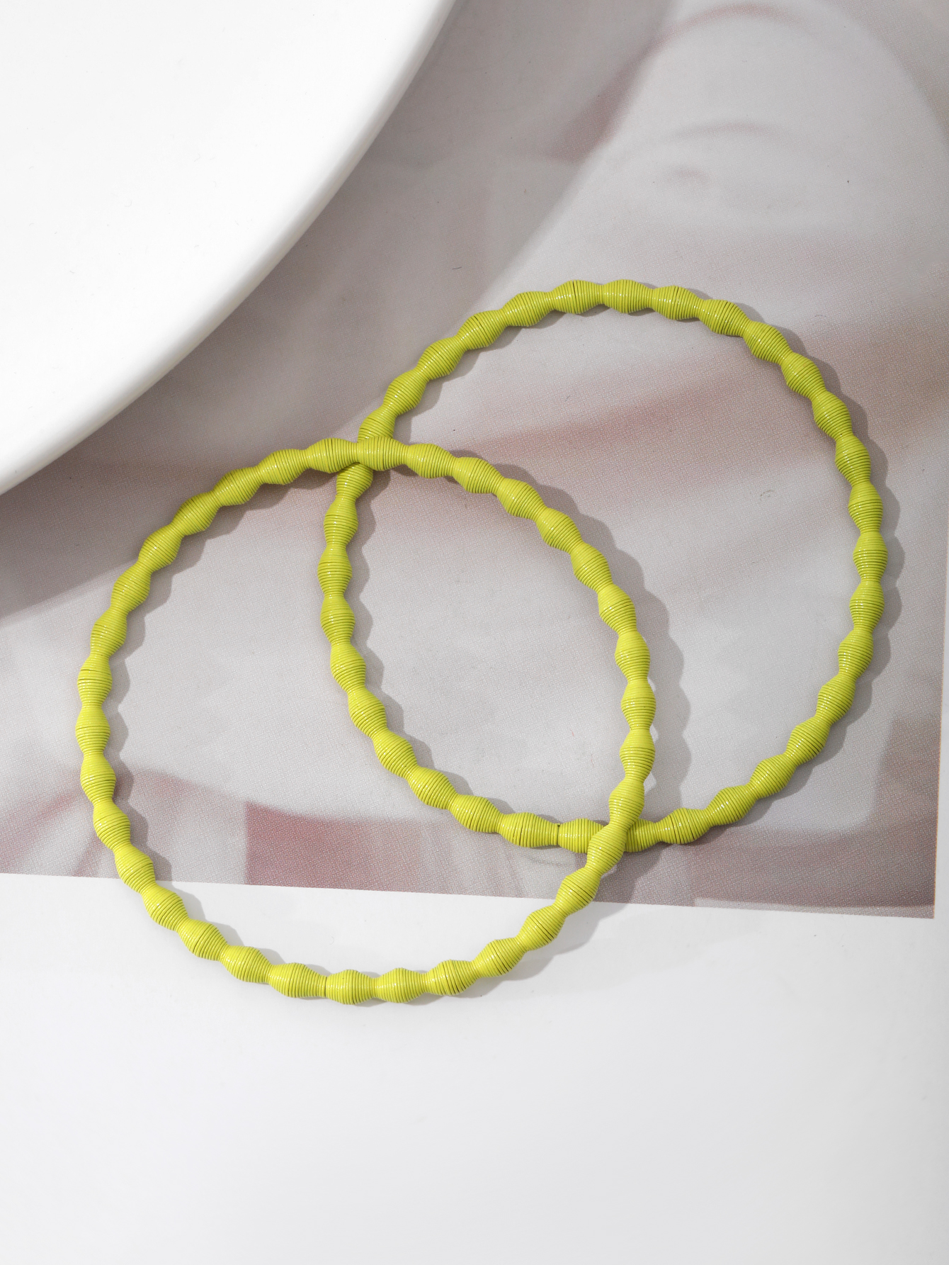 European and American fashion Bohemian summer jewelry alloy geometric green bracelet