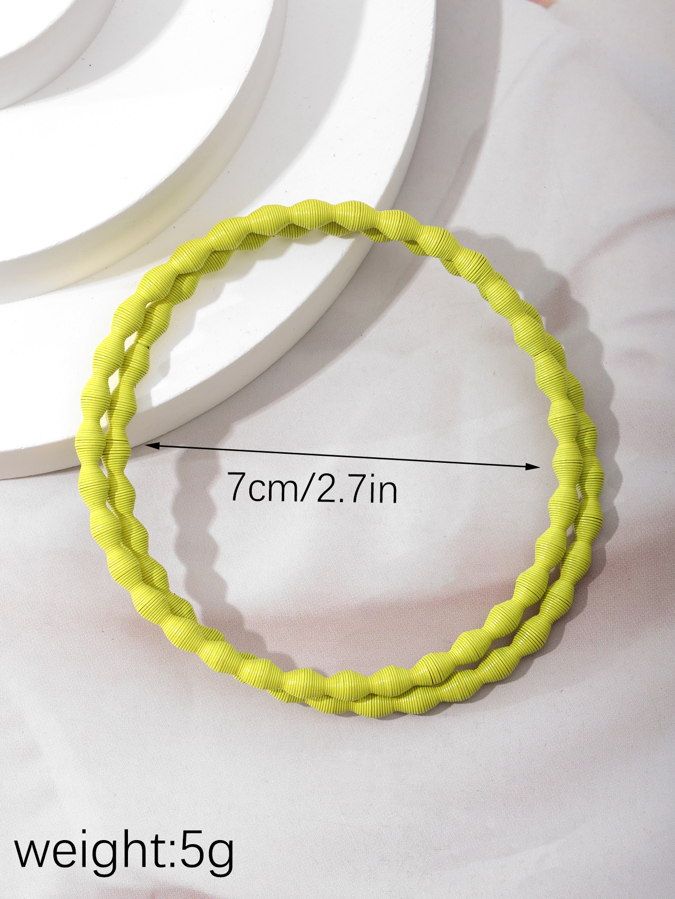 European and American fashion Bohemian summer jewelry alloy geometric green bracelet details Picture