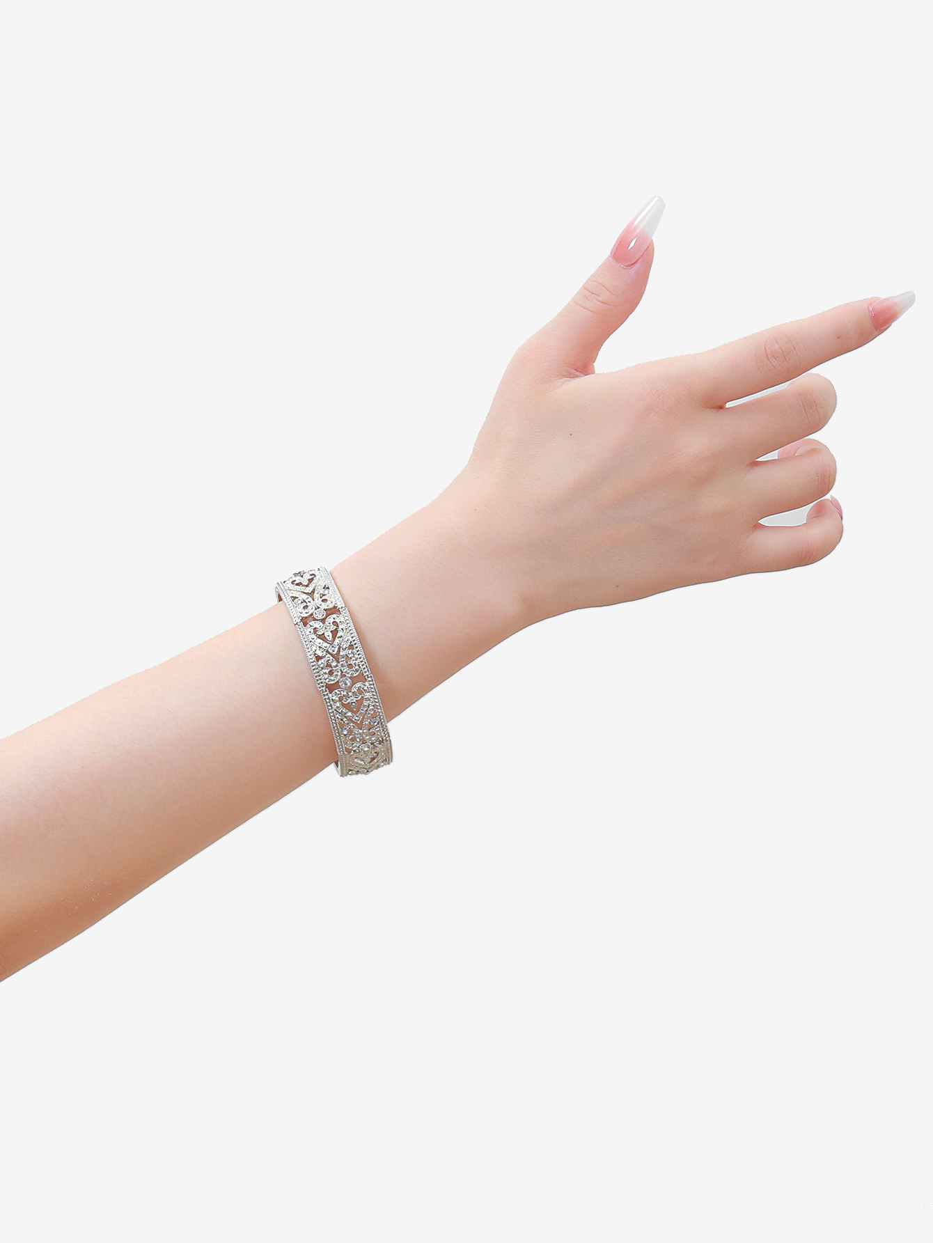 A new retro and unique open bracelet with a fashionable, niche and exquisite design sense Application Scenario