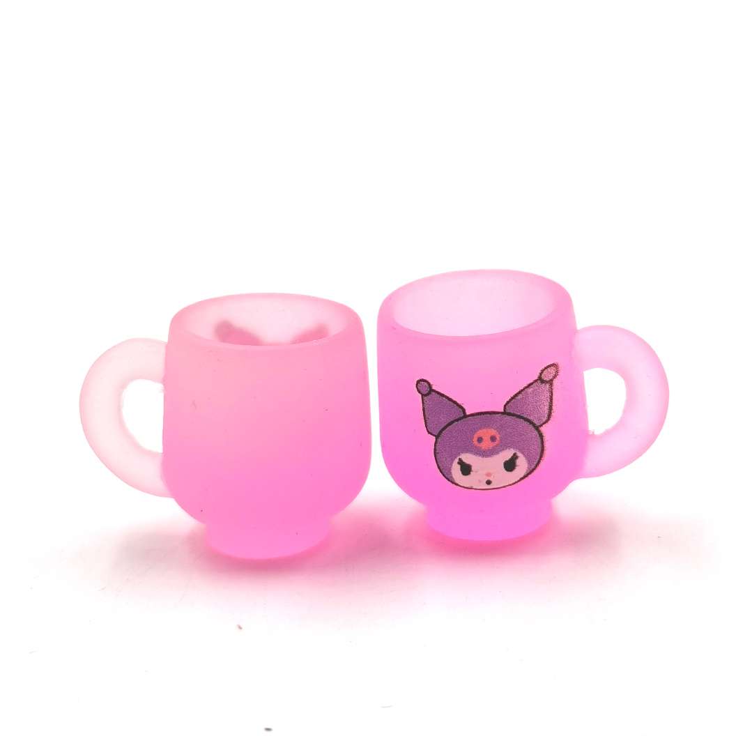 夜光叠叠杯 小瓶子酒瓶 便利店超市玩具 过家家挂件贴贴乐 树脂diy 微缩家居用品详情图9