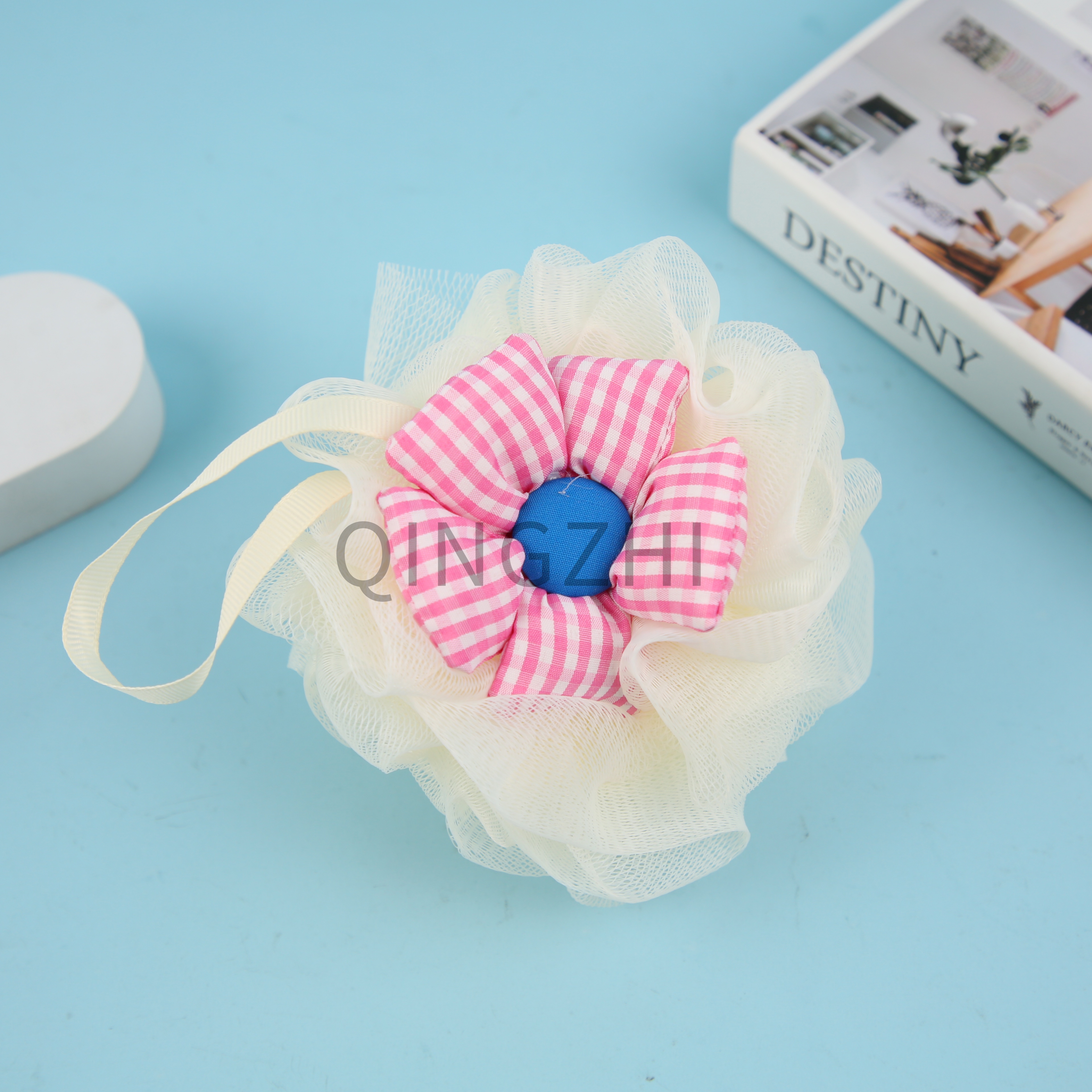 Bath Flower Bath Products Bath Flower Bath Products Bath Products Big Gram Heavy Square Flower Bath Ball Bath Does Not Ask People To Clean The Skin A Large Number Of Bubbles Manufacturers Production Quality Assurance Item Picture