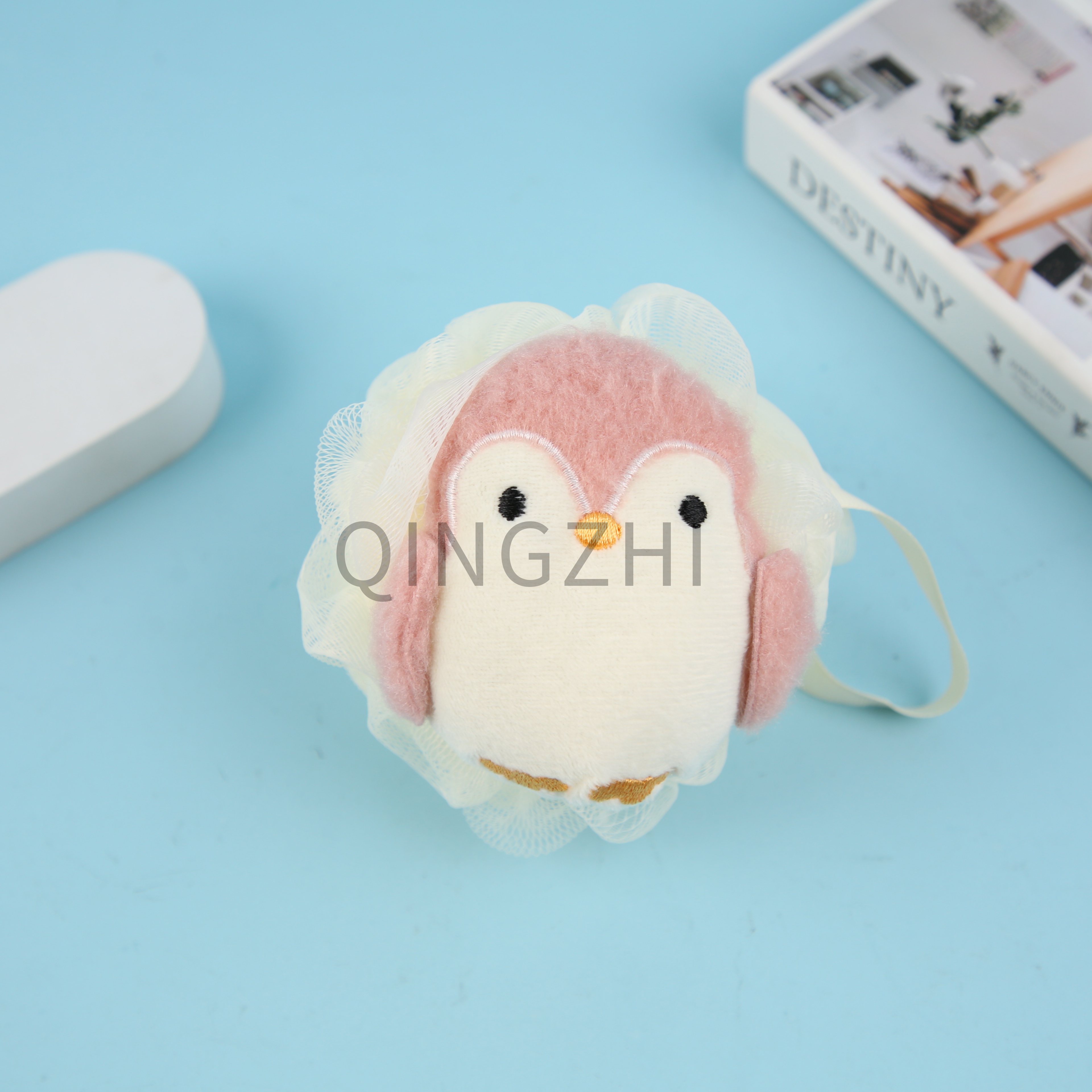 Bath Flower Toiletry Bath Flower Toiletry Bath Flower Toiletry Cute Cartoon Bath Ball Cute Penguin Bath Ball Bath Does Not Ask People To Clean The Skin A Large Number Of Bubbles Produced By Manufacturers Quality Assurance Item Picture
