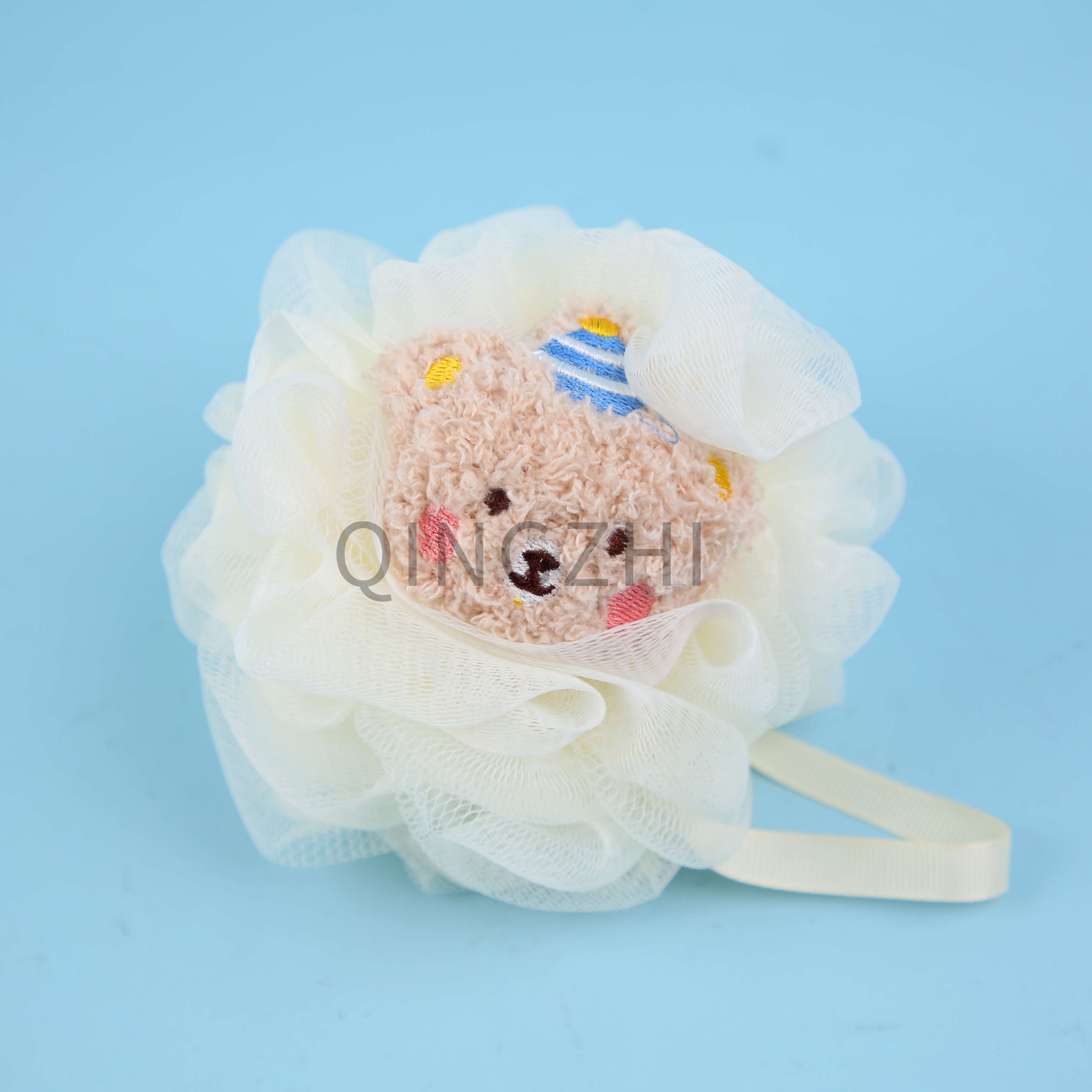 Bath Flower Toiletry Bath Flower Toiletry Bath Flower Toiletry Cute Cartoon Bath Ball Hat Bear Bath Ball Bath Does Not Ask People To Clean The Skin A Large Number Of Bubbles Manufacturer Quality Assurance details Picture