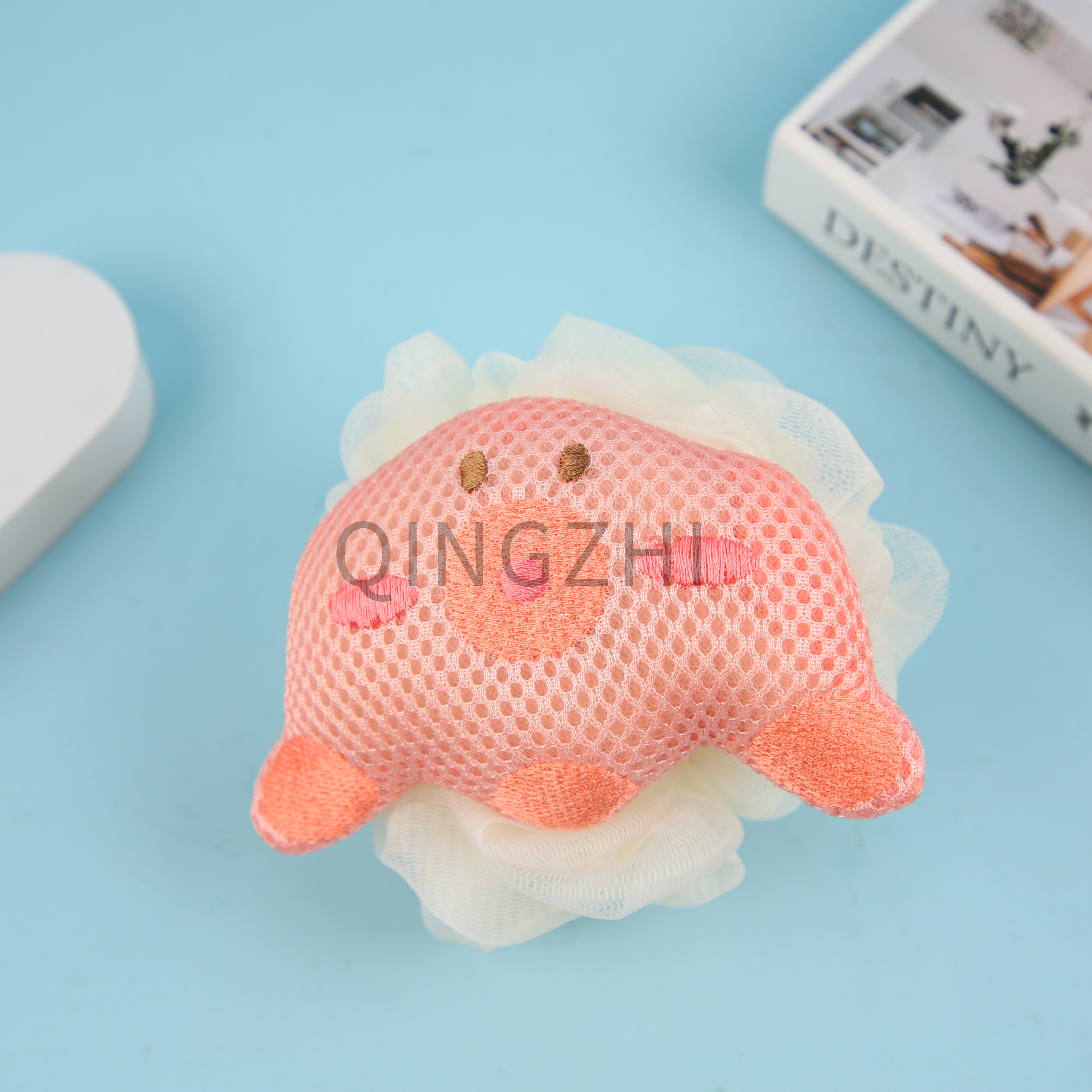 浴球/质量保证/起泡神器白底实物图