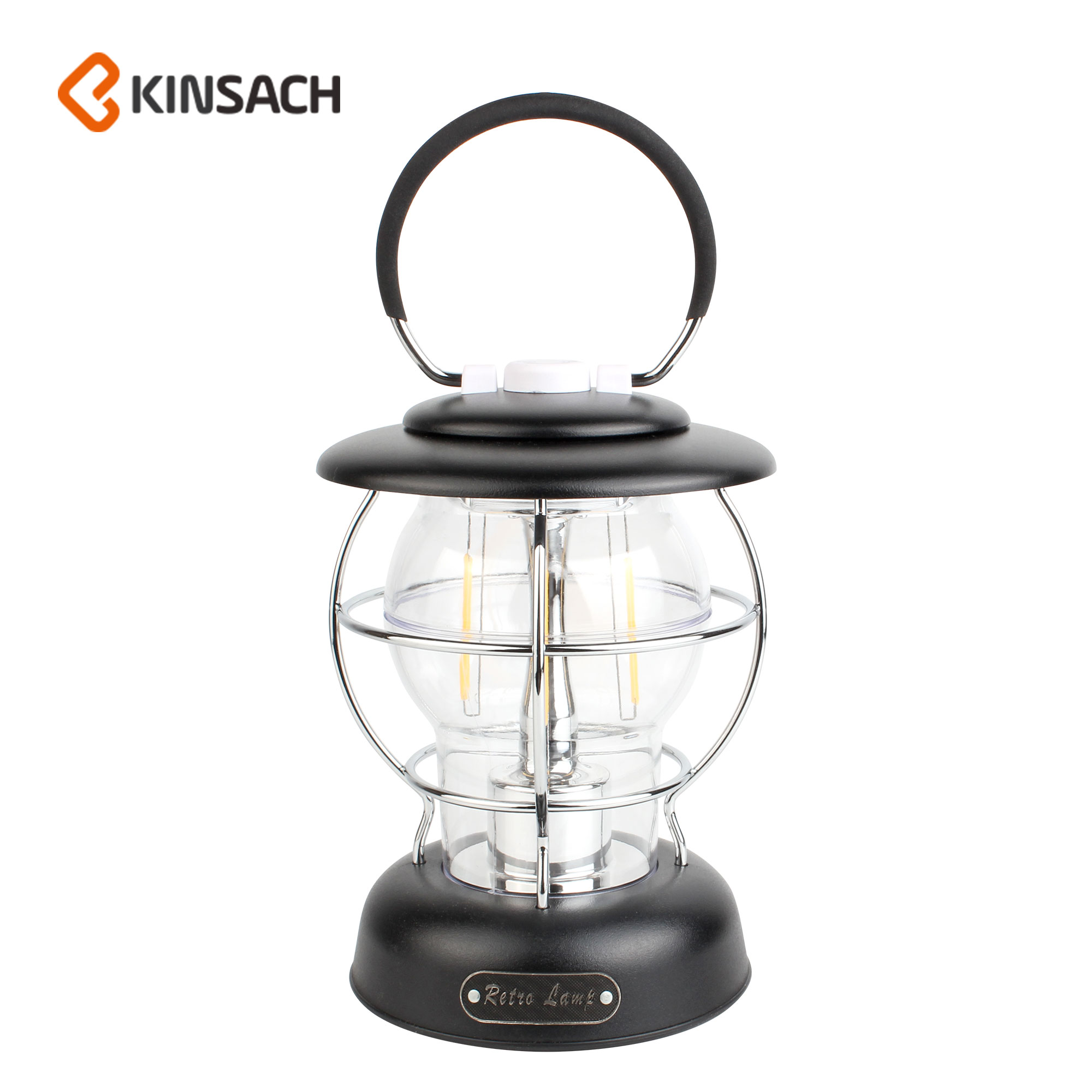 New type-C rechargeable Camping light Camp Tent light Outdoor camping atmosphere light retro hand-held horse light