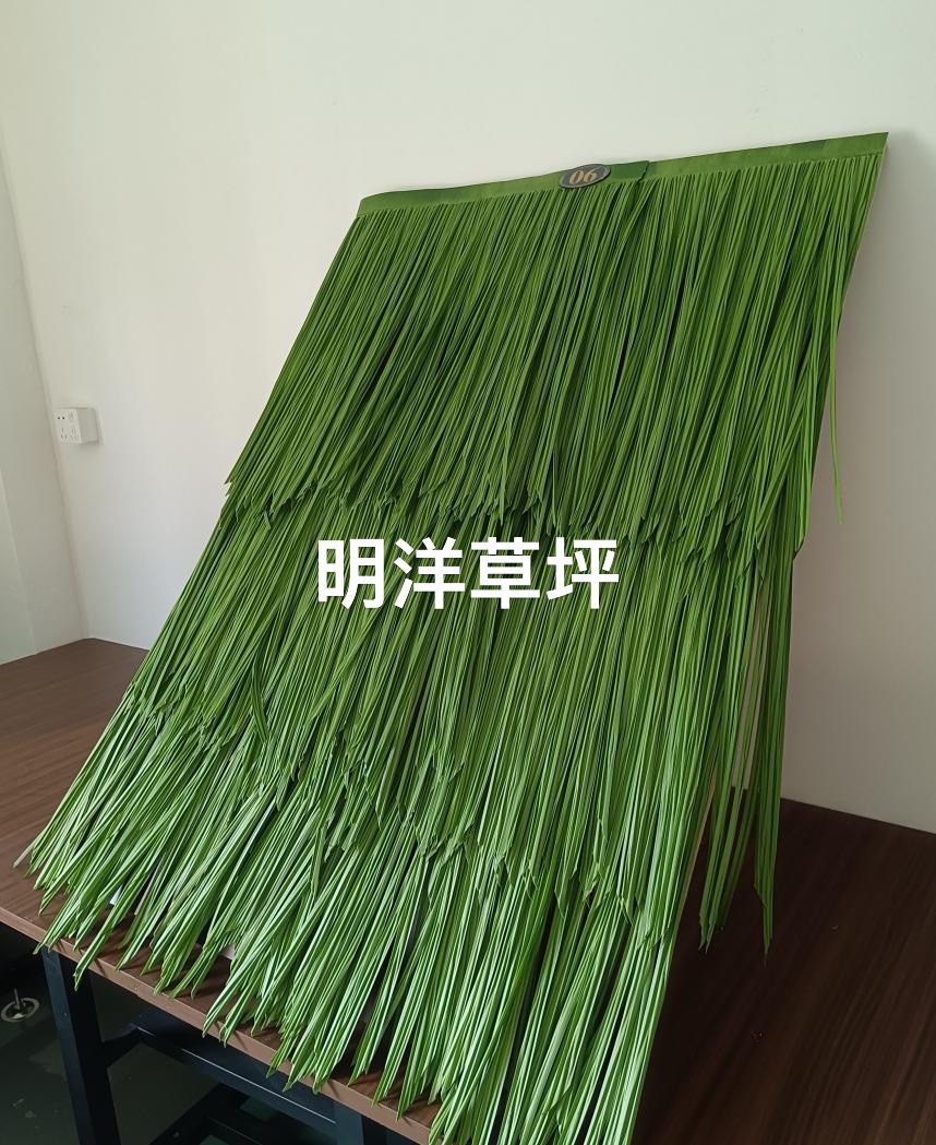 茅草屋顶/仿真茅草/原生态茅草/稻草屋顶白底实物图