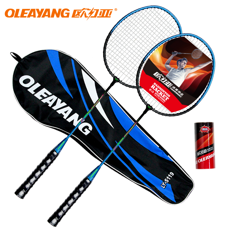 Leikesi LX-5119 Purple Iron Split Badminton Racket Feel Comfortable Inexpensive Quality Badminton Rackets With Three badminton thumbnail