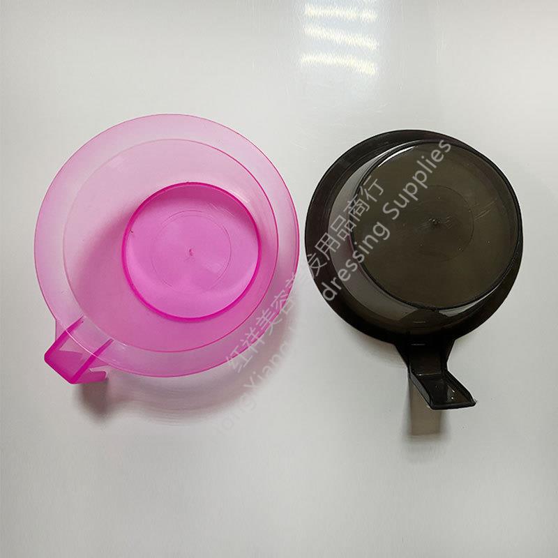 Barbershop special long handle hair dye bowl Oil treatment bowl dye paste bowl Hair salon ironing tool bowl Color mixing bowl Hair dye cup