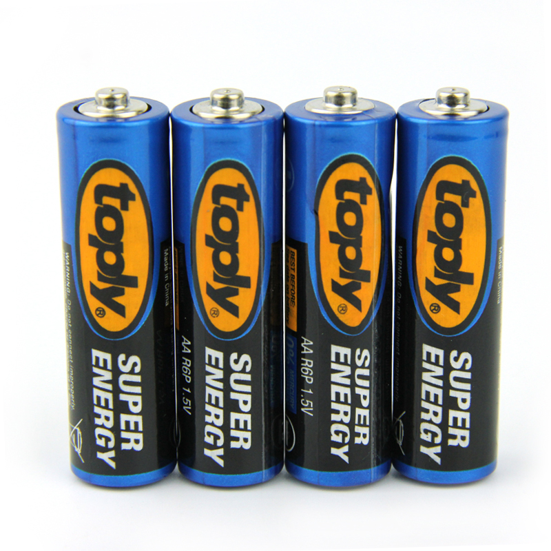 AA carbon battery children's light toy 1.5V5 battery zn-Mn R6 calculator No.5 dry battery customization wholesale