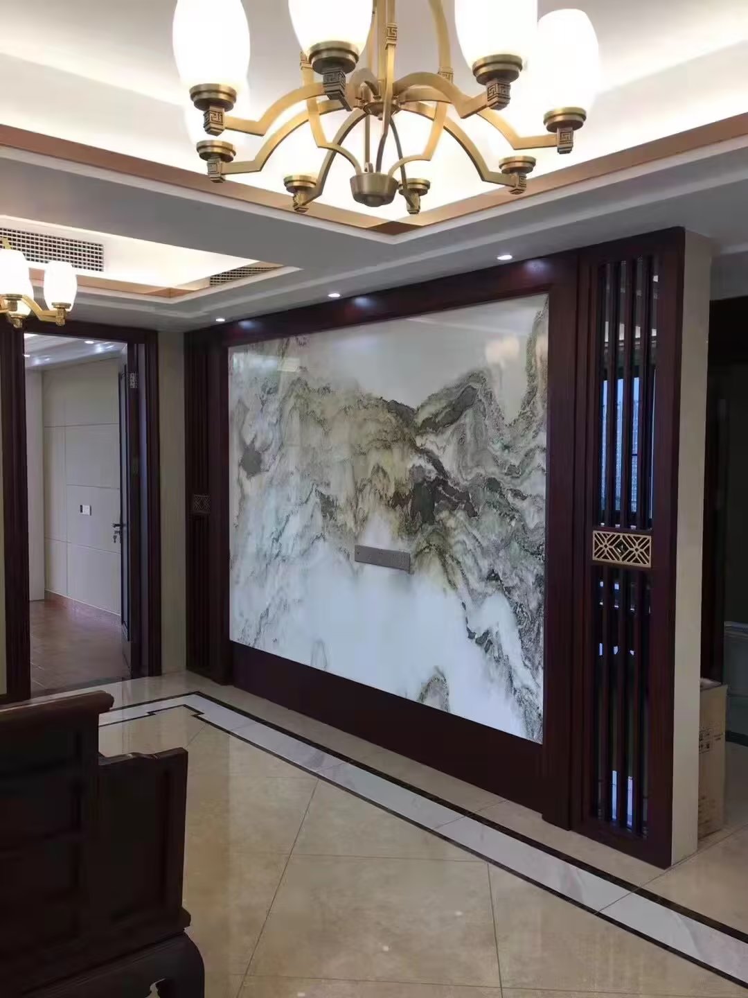 The Main Sales Marble, Rock Board, Rock Door, Granite, Quartz Stone, Natural Landscape Painting, Kitchen Countertops And So On details Picture