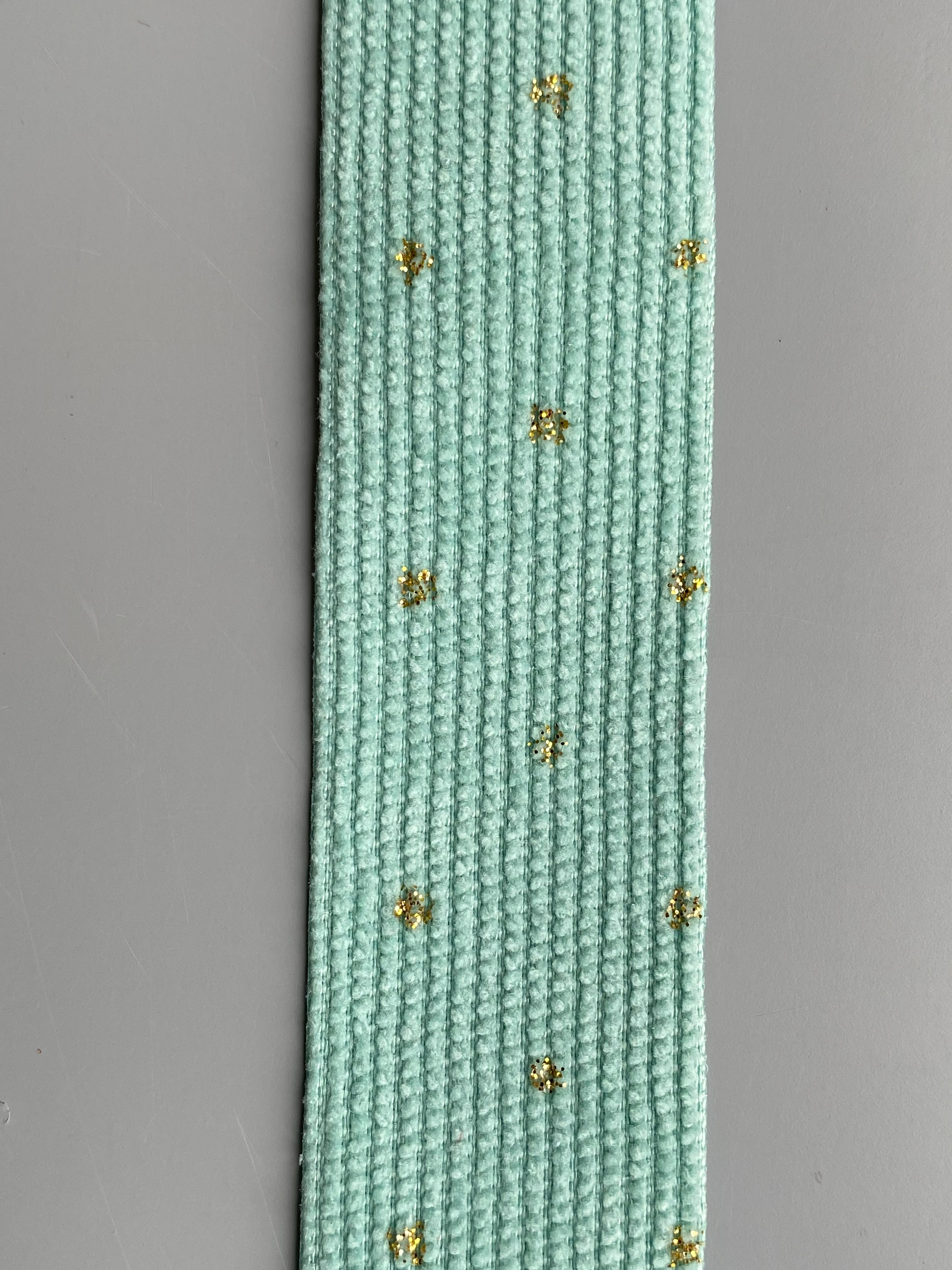 Jianjian Fashion's new gold powder corduroy ribbon creative clothing accessories details Picture